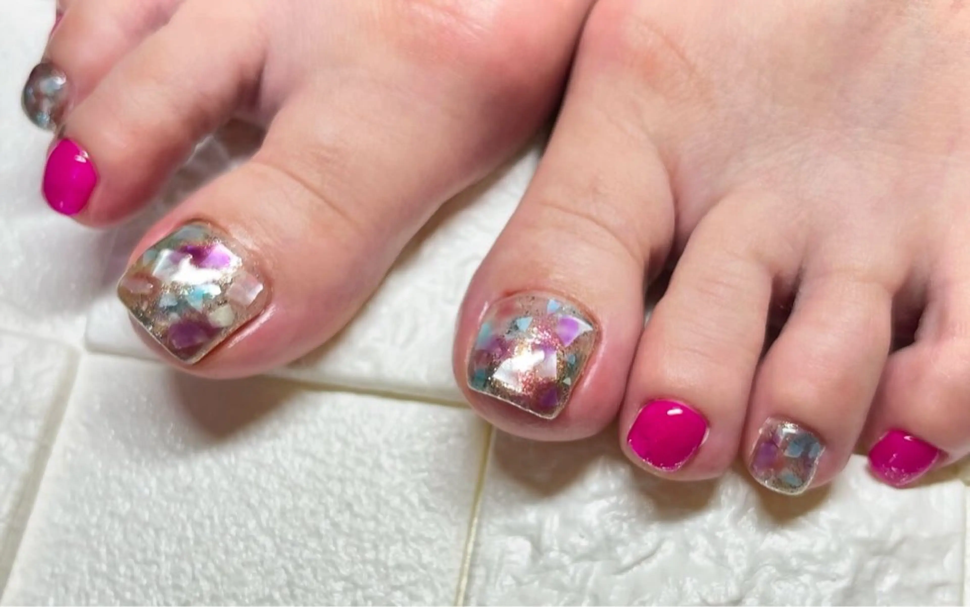 ネイル フットネイル まり りぃ〜んのネイルデザイン