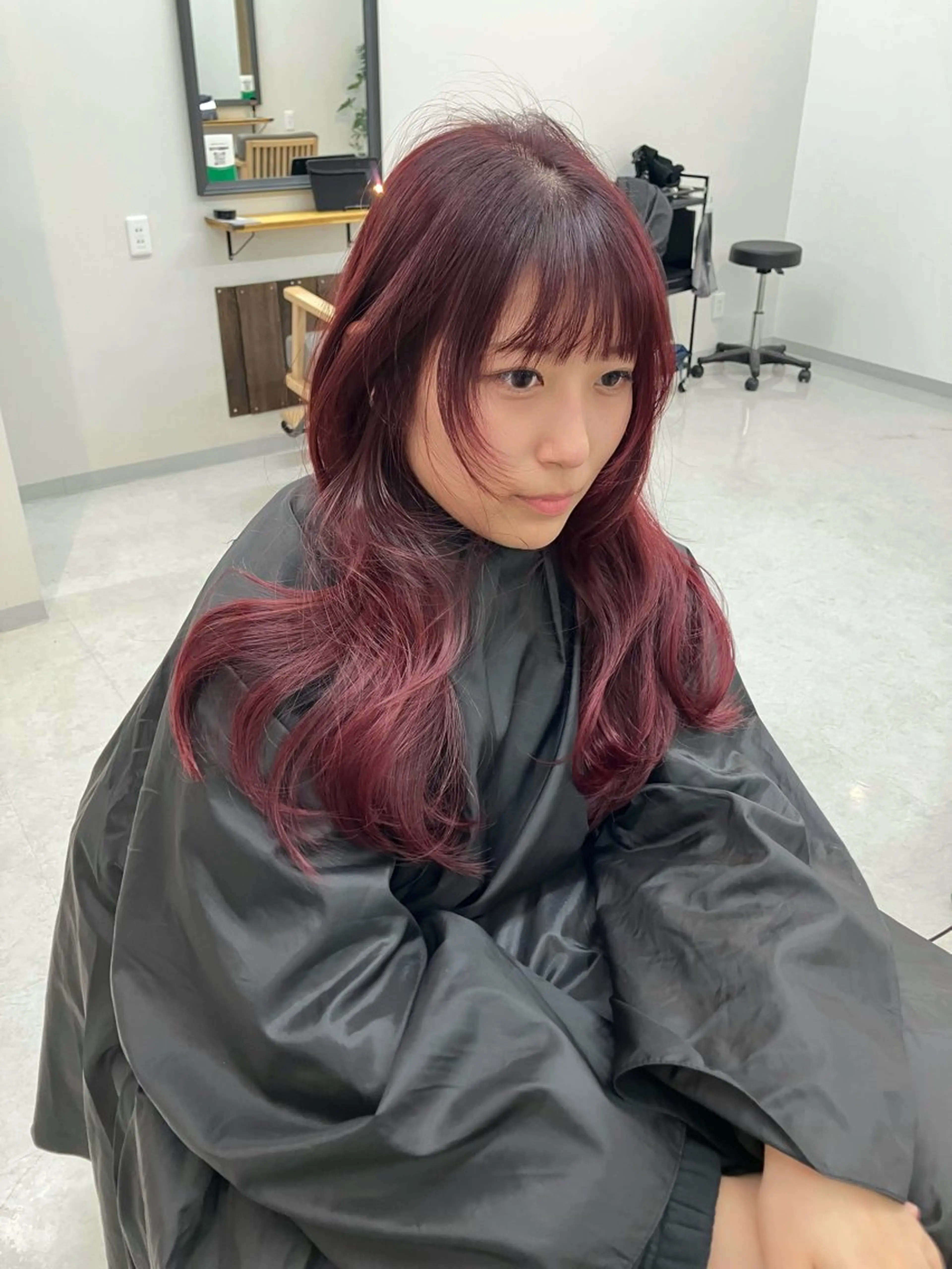 セミロング カット ヘアカラー トリートメント NORI ☆のヘアスタイル