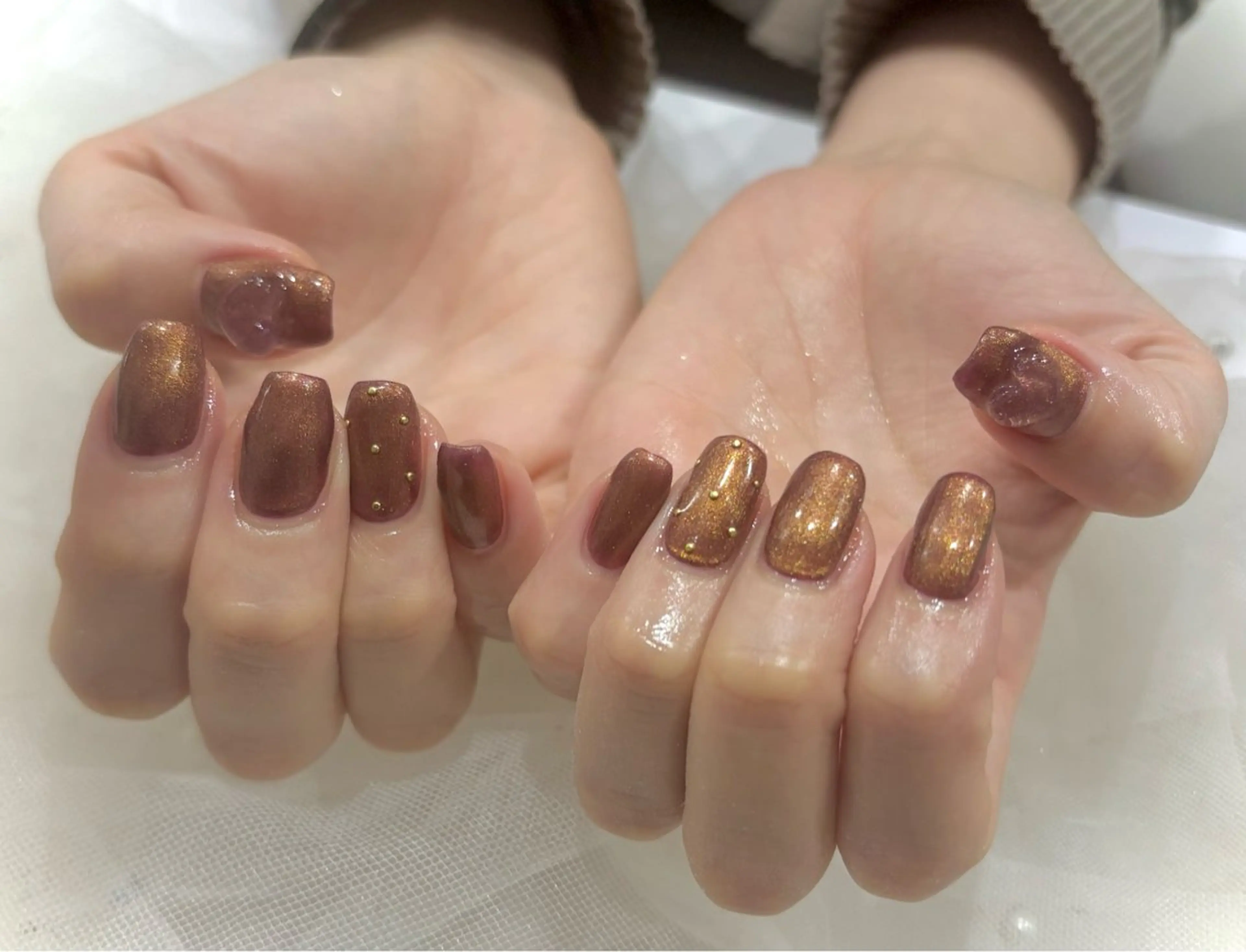 ネイル バレンタイン Nail salon Cielel⟡Ayaのネイルデザイン