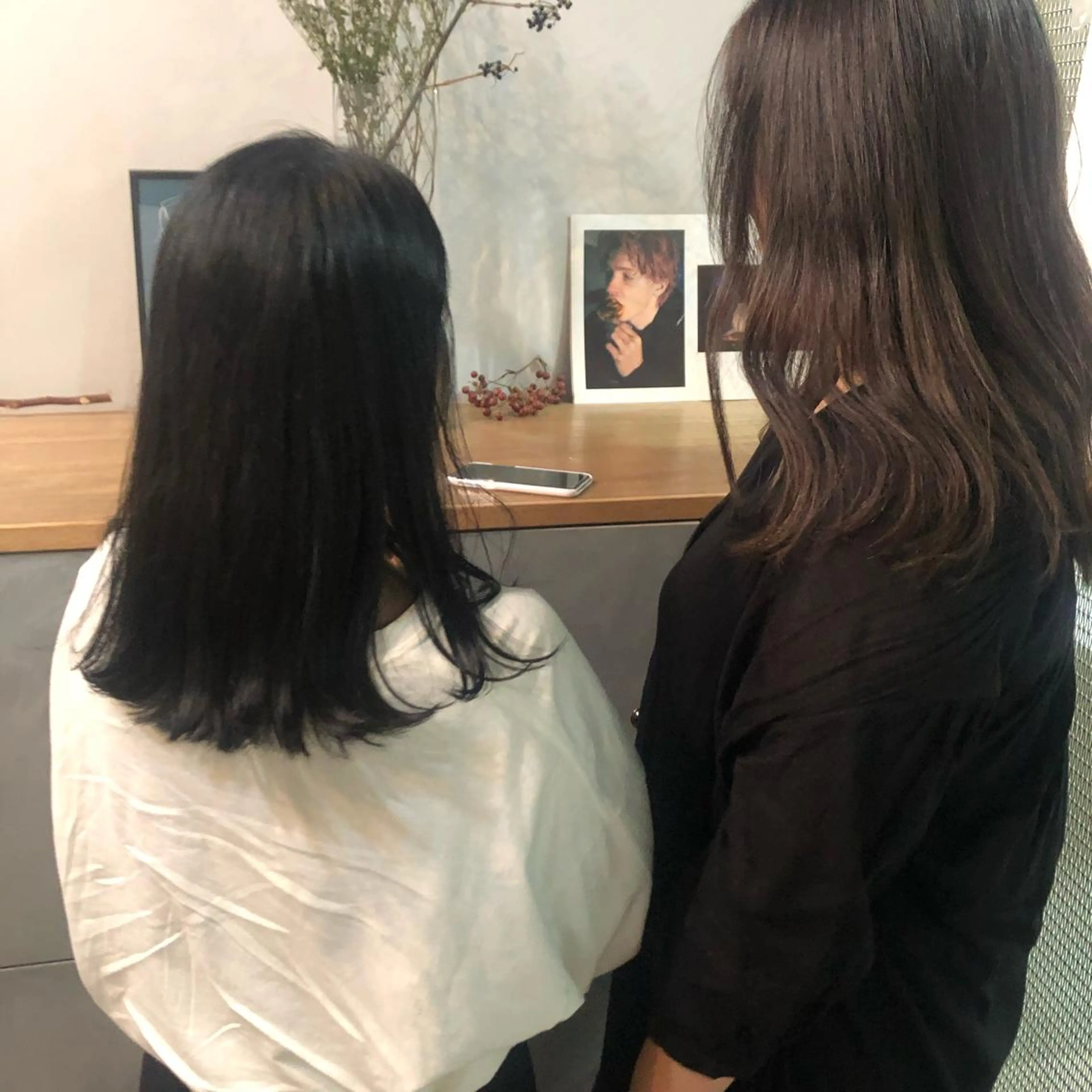 セミロング カラー 当日予約大歓迎💗 依田瑞希のヘアスタイル