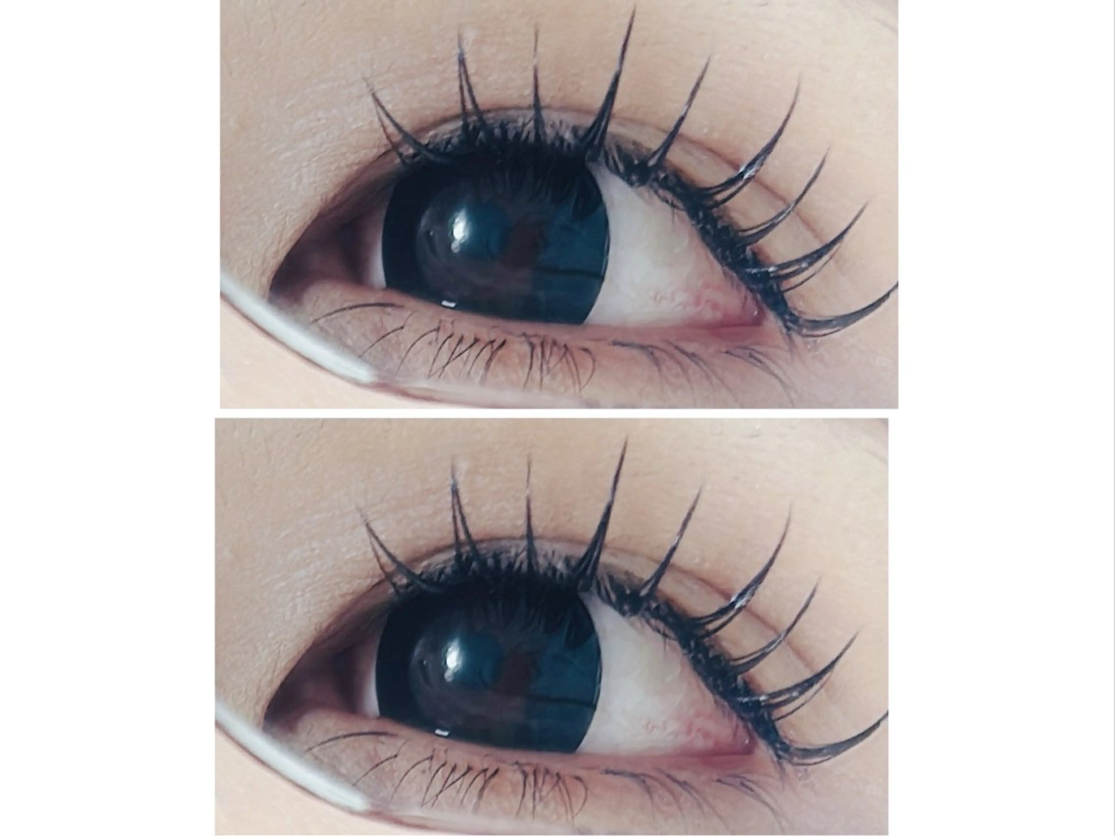 💕ボリュームラッシュ束感💕上下つけ放題,コーティング付きの写真