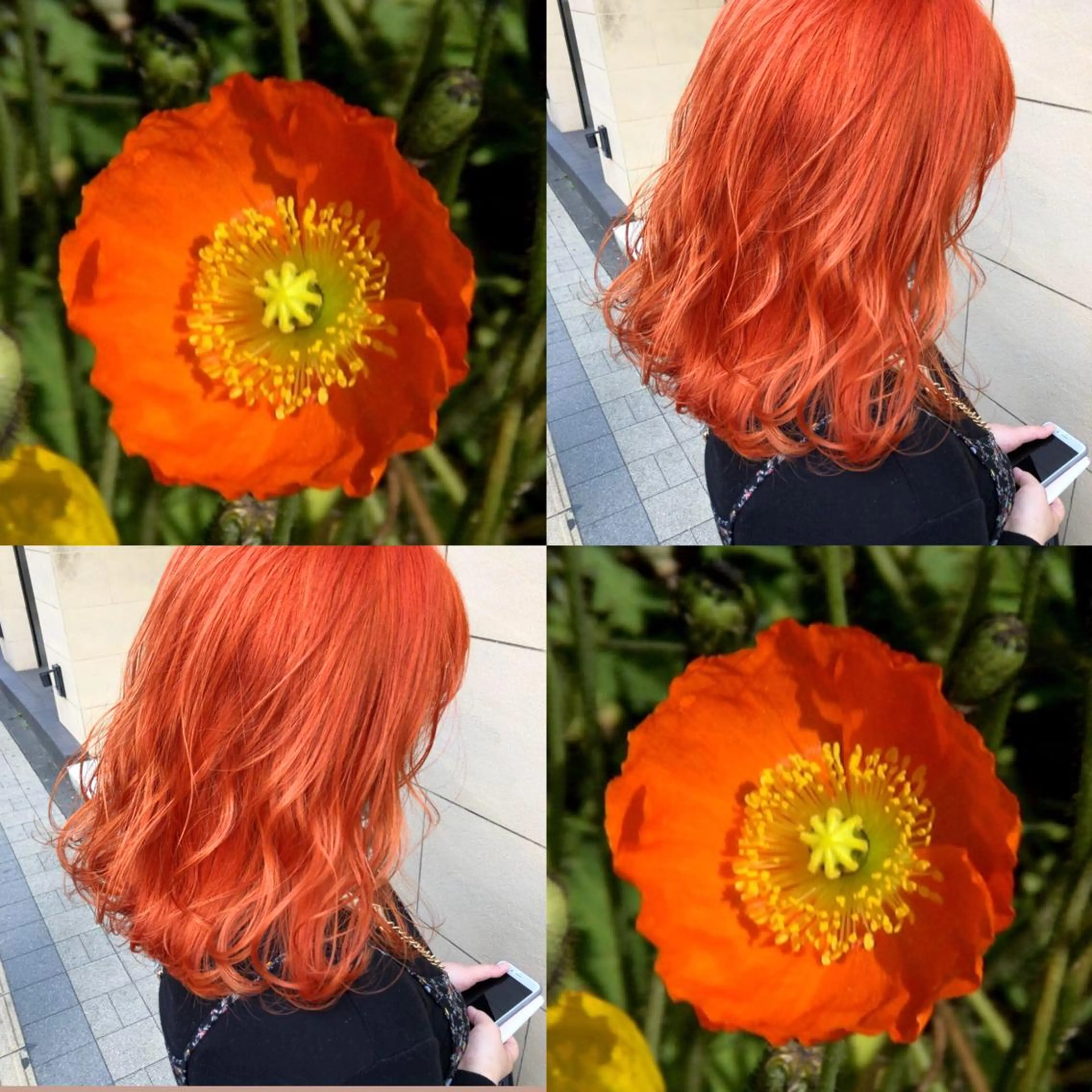 ミディアム カラー ヘアアレンジ チャンモリパーマ/韓 国/Minami🦋のヘアスタイル