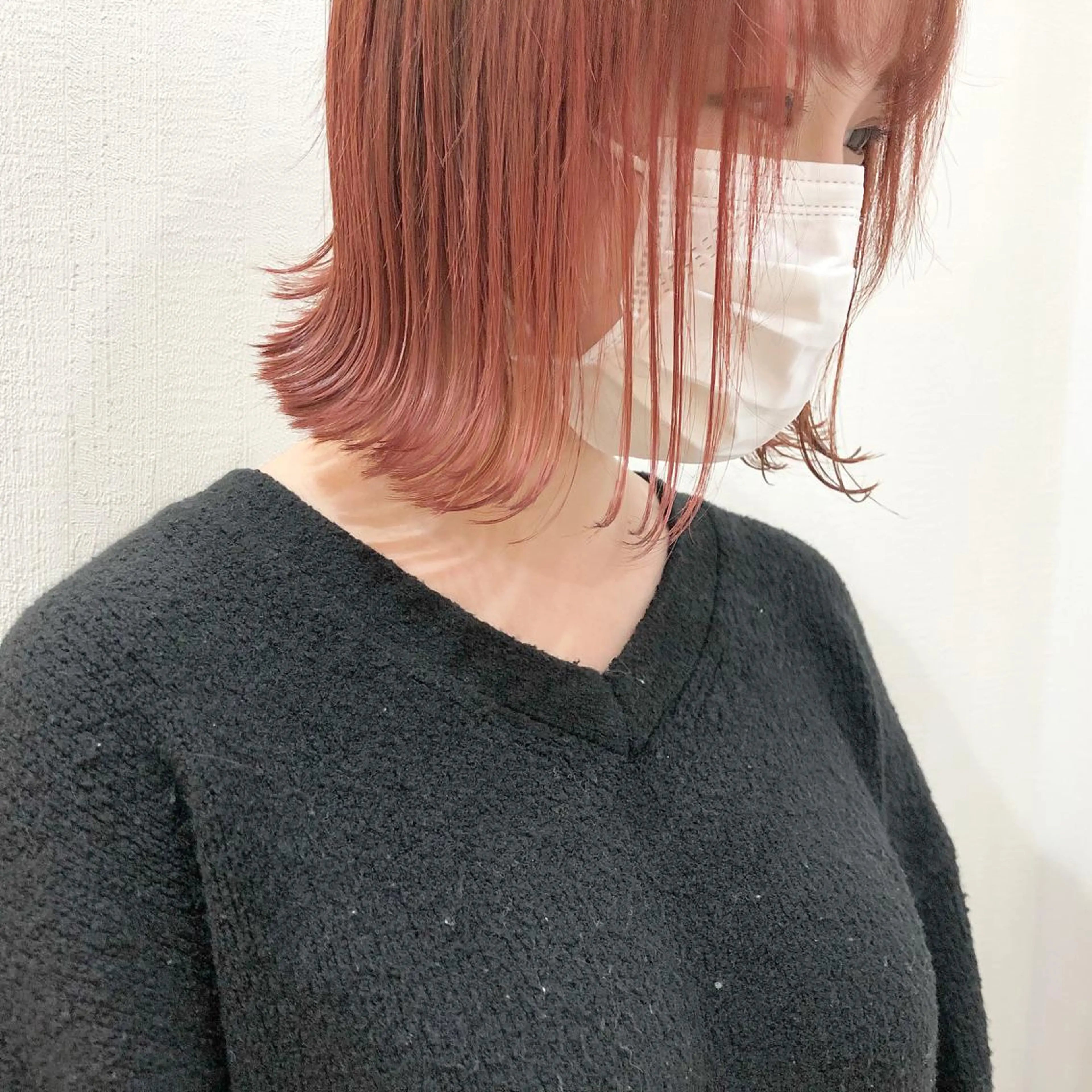 ショート カラー 横浜ブリーチムラ直し ハイトーン/ブリーチのヘアスタイル