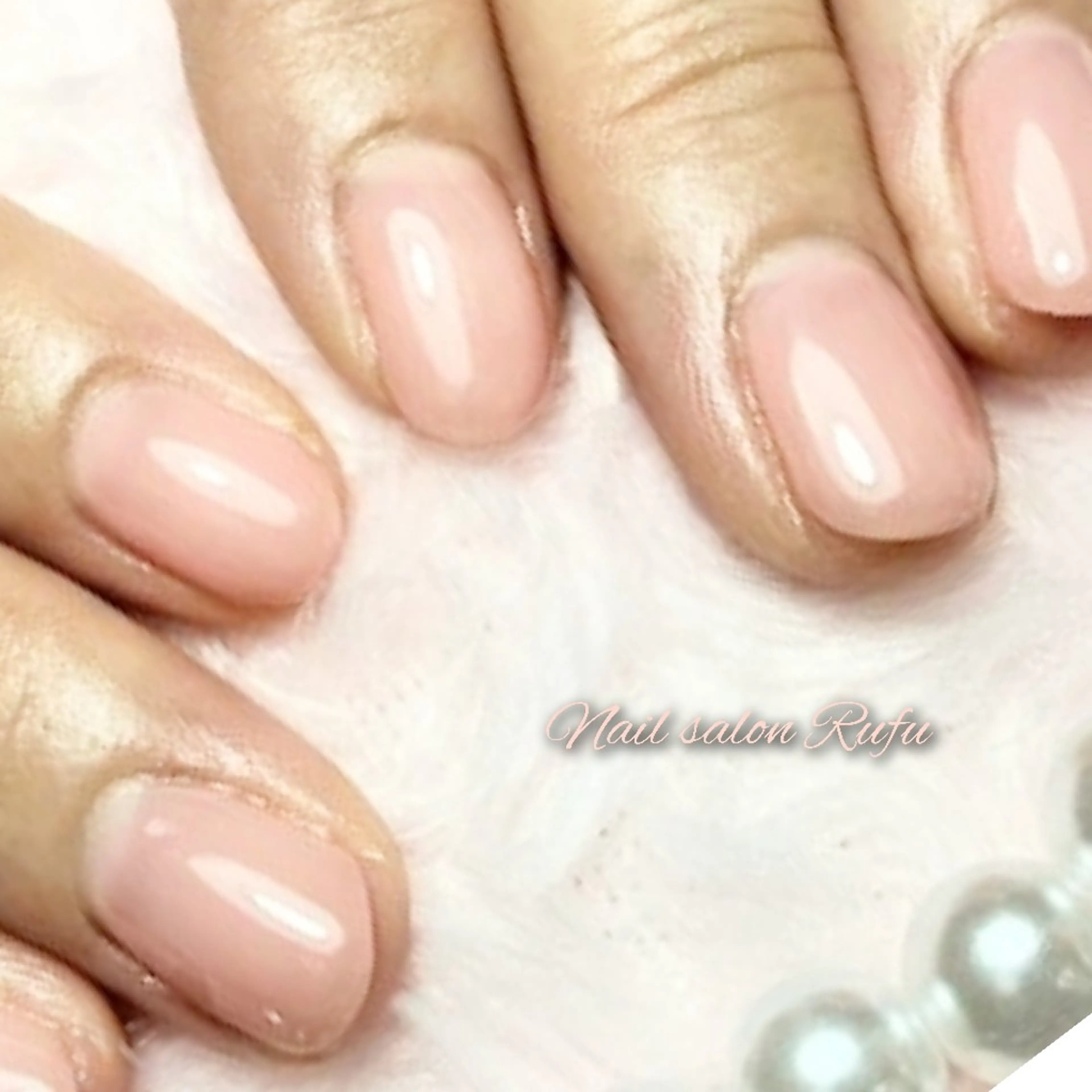 ネイル ピンク ぷっくりネイル Nail salon　Rufu所属・Nail Salon  Rufu【ルフ】のネイルデザイン