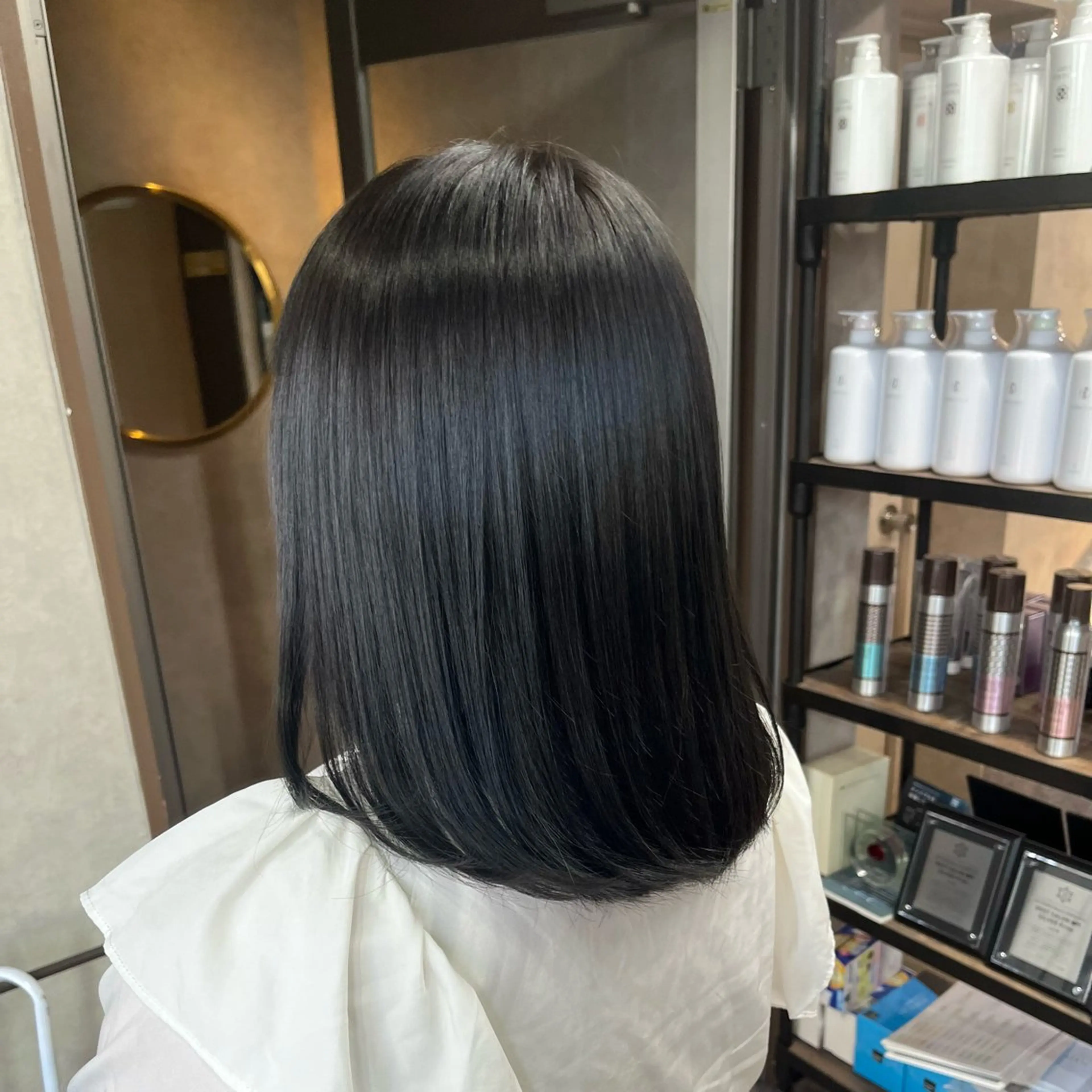 ミディアム カラー ヘアカラー HAWND hair&life所属・ayane ito / HAWNDのヘアスタイル