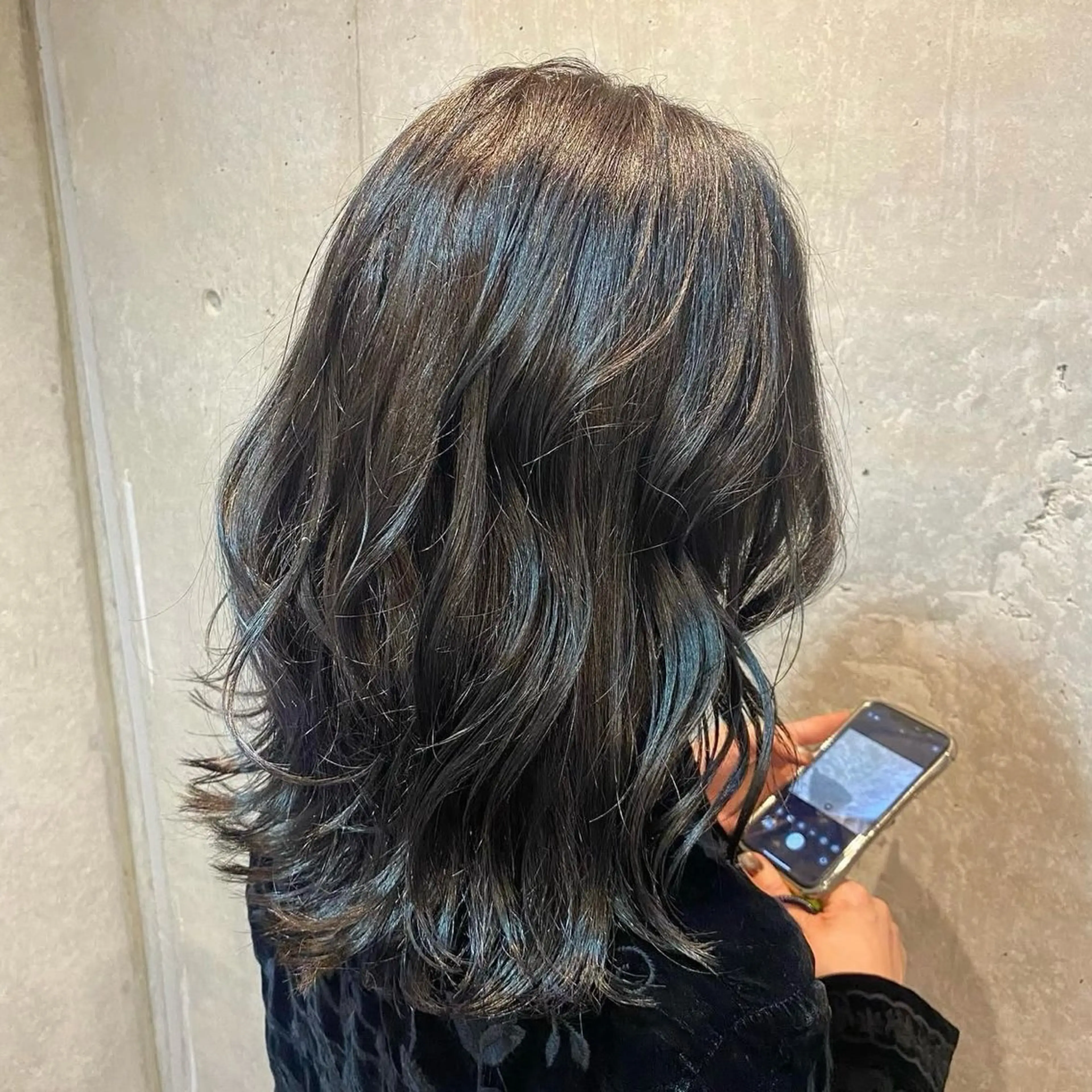 ミディアム カラー hair salon esu 心斎橋店所属・ハルカ /韓国ヘア/艶ヘアのその他イメージ