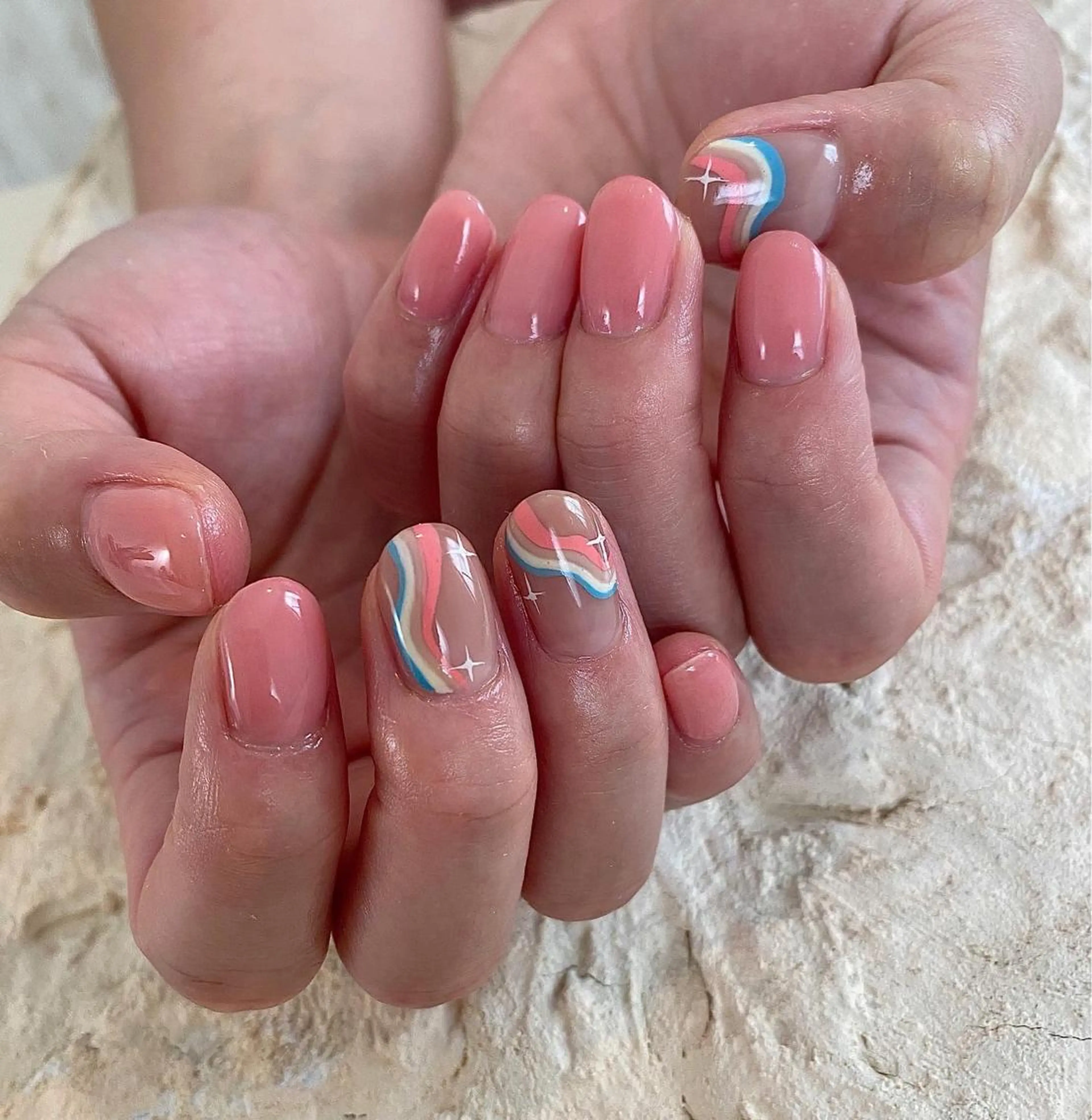 ネイル ハンドネイル and M. nailのネイルデザイン