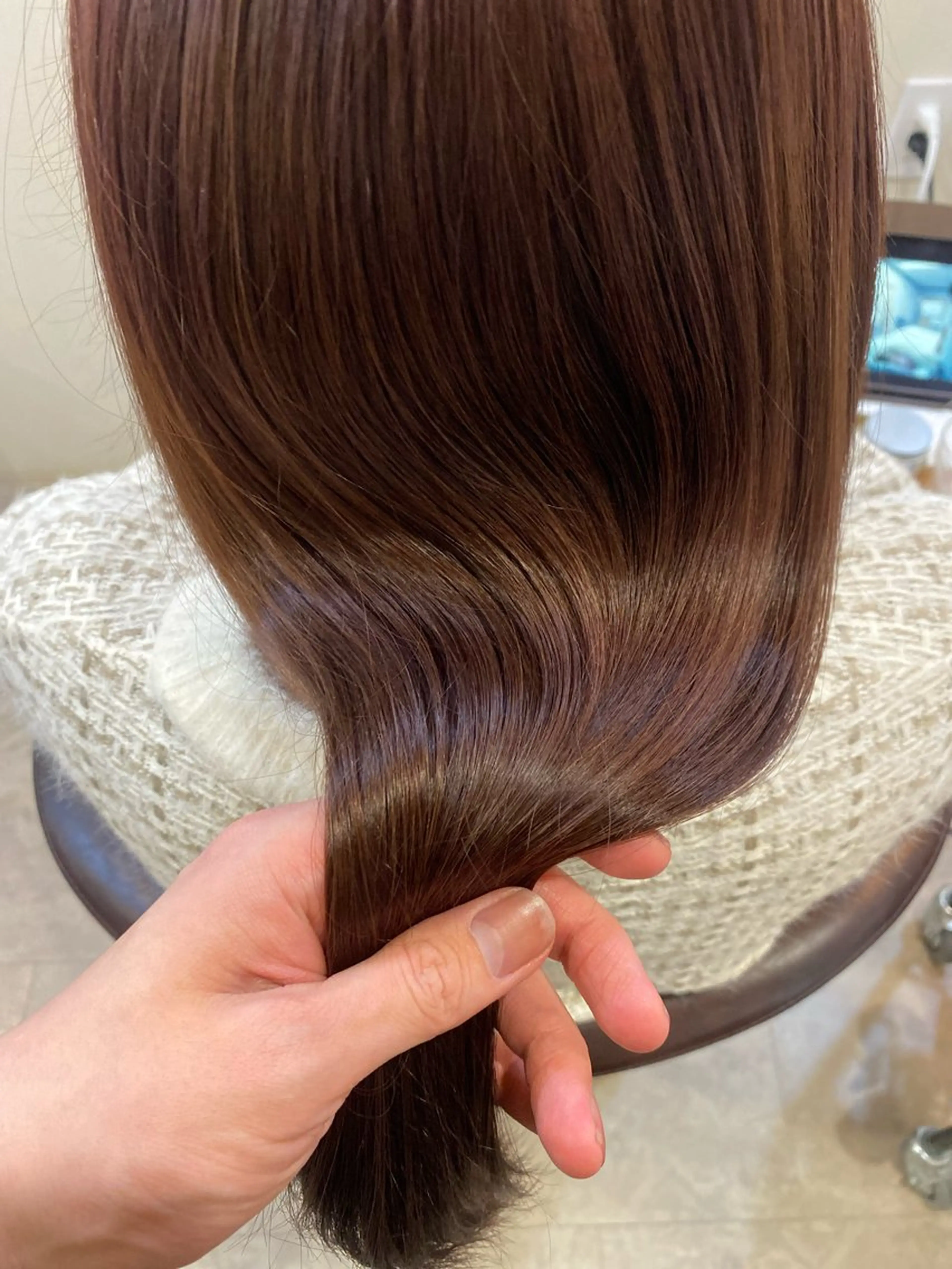 💖男女使える💖💘カット💘＋✨艶カラー✨＋艶トリートメント⭐️ブリーチは不可の写真