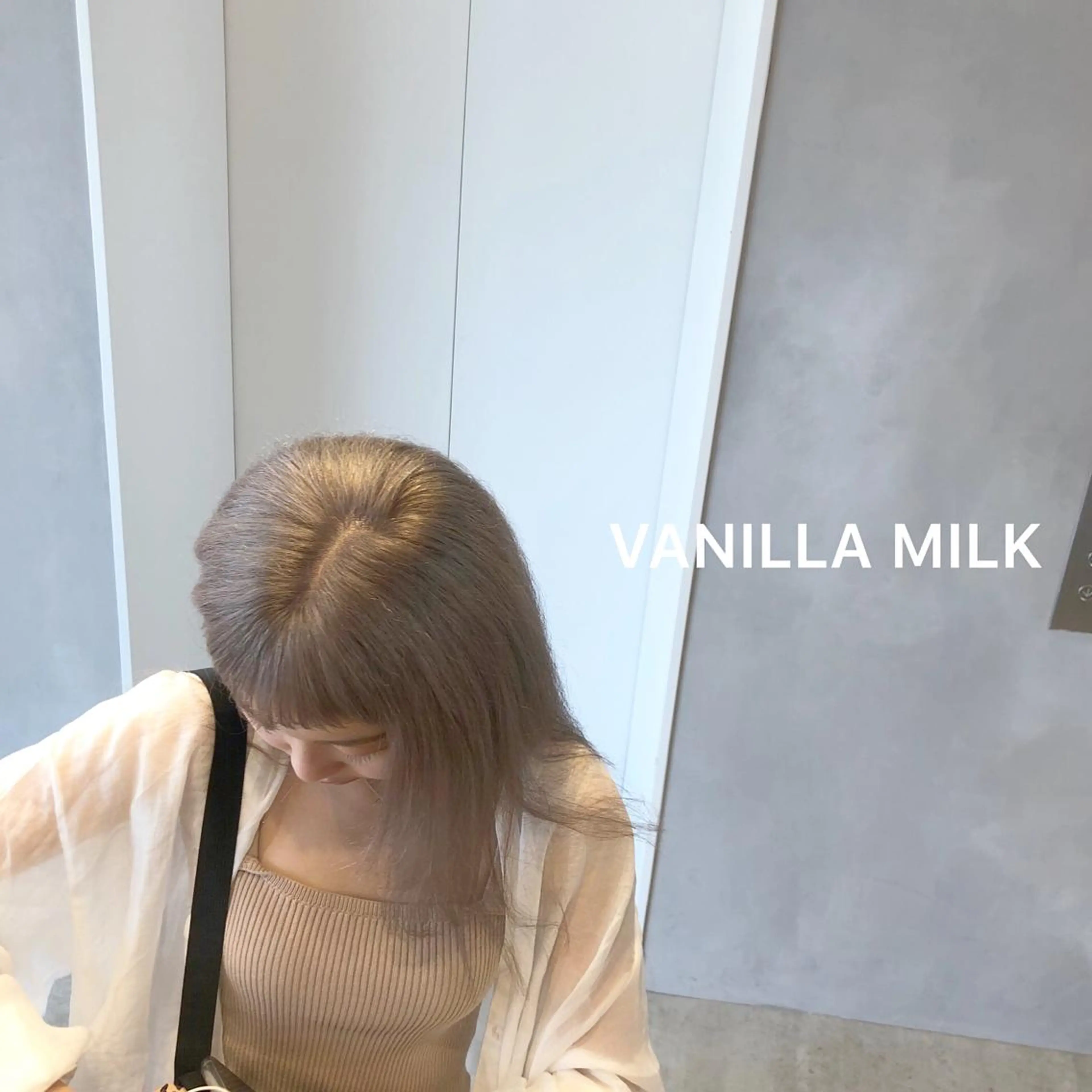 セミロング ヘアカラー 🌸ハイトーン 新田　廉 🌸のヘアスタイル