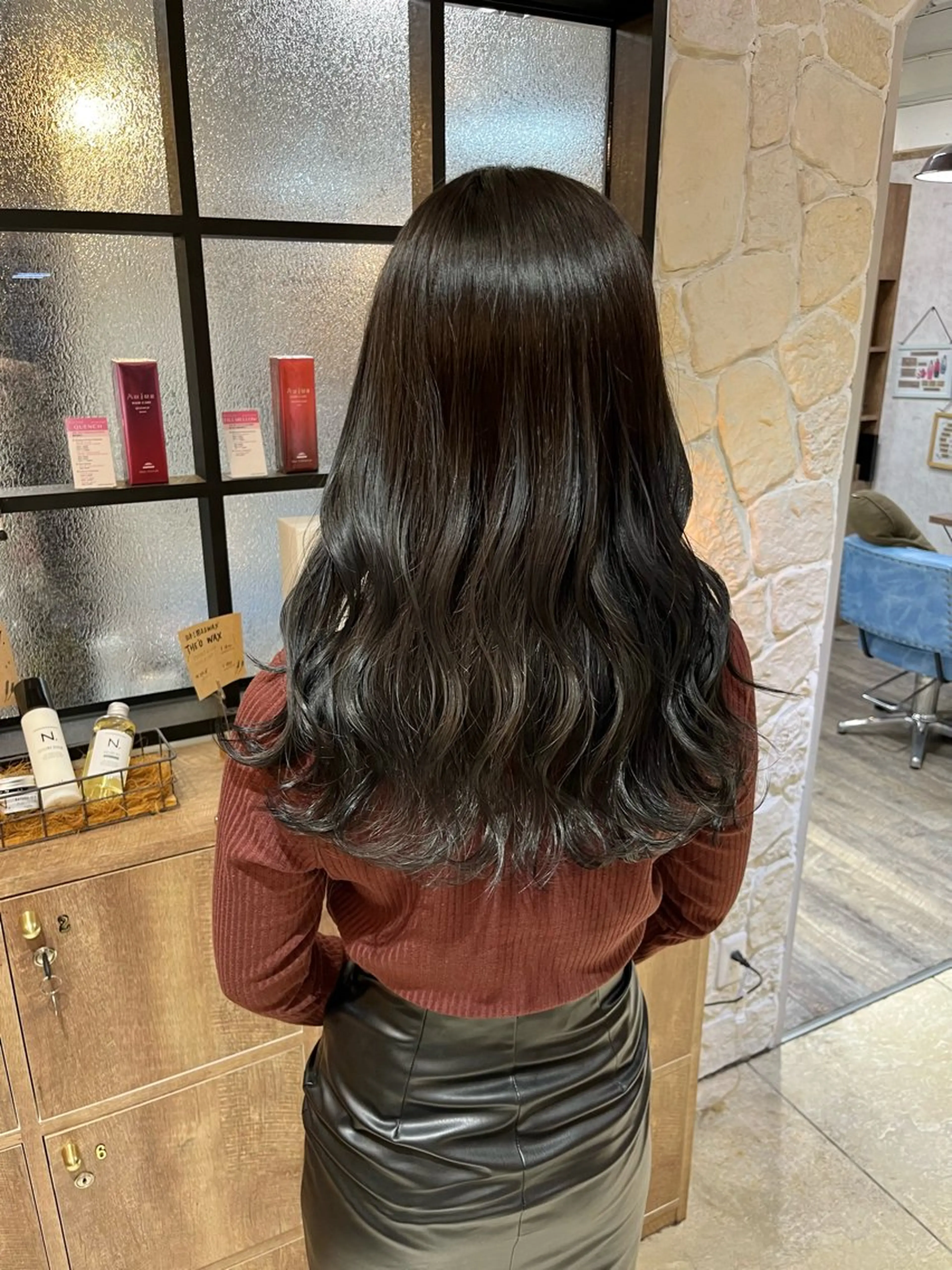 カラー ヘアカラー 茅場 悠介のヘアスタイル