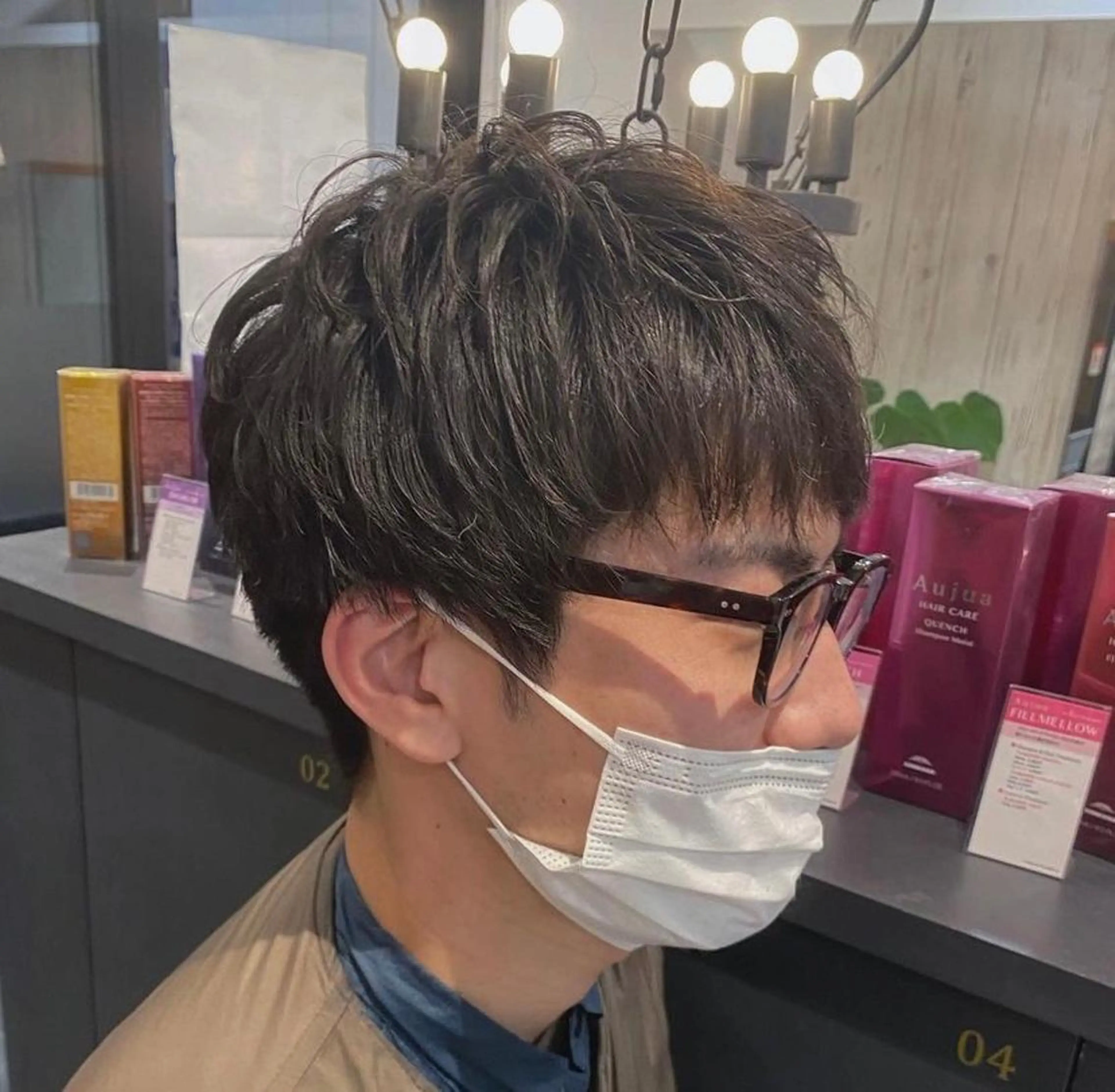 ショート メンズ 柴田 枝利子のヘアスタイル