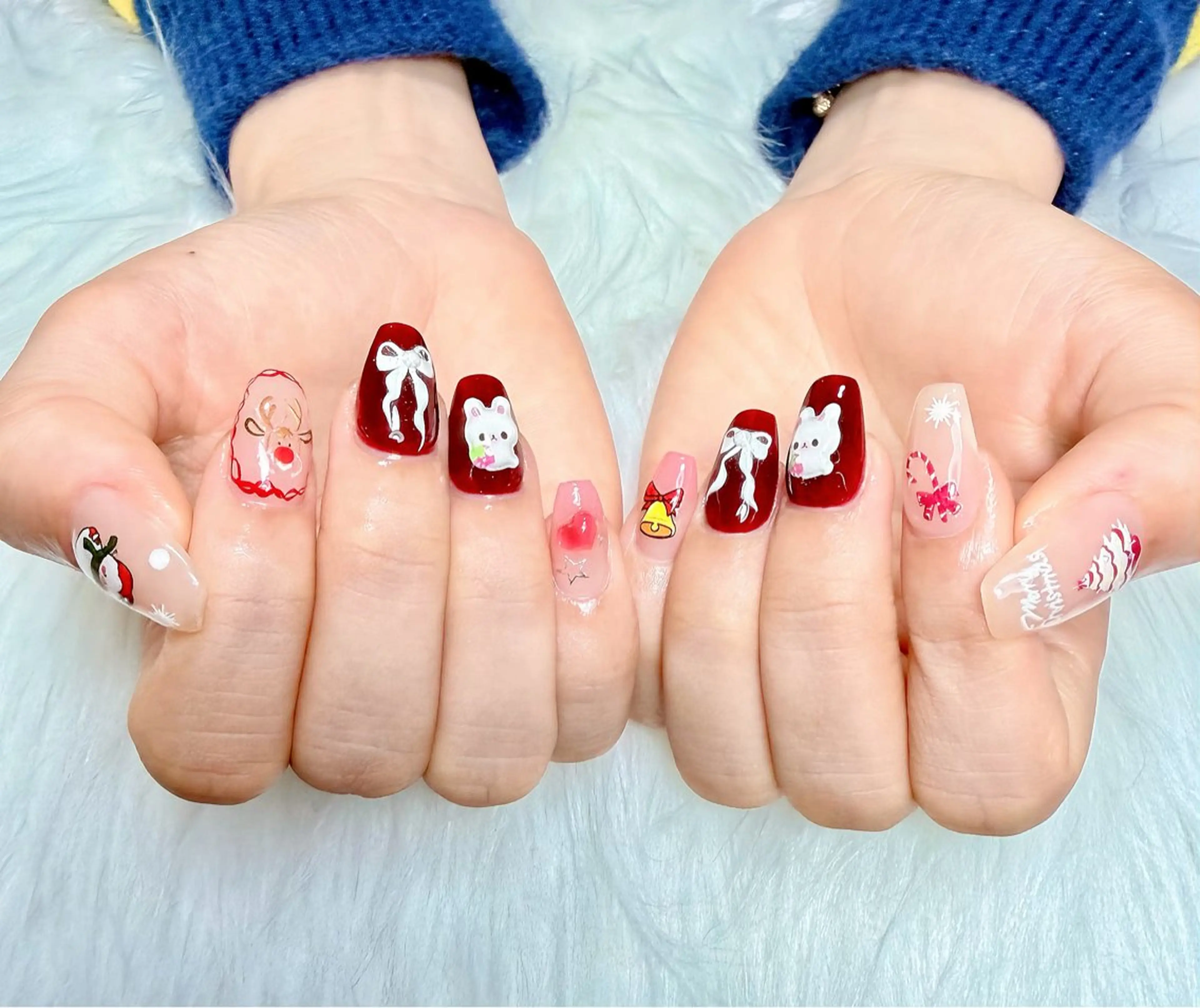 ネイル ジェルネイル ロングネイル ニュアンスネイル ワンカラーネイル シンプルネイル Kora Nailのネイルデザイン