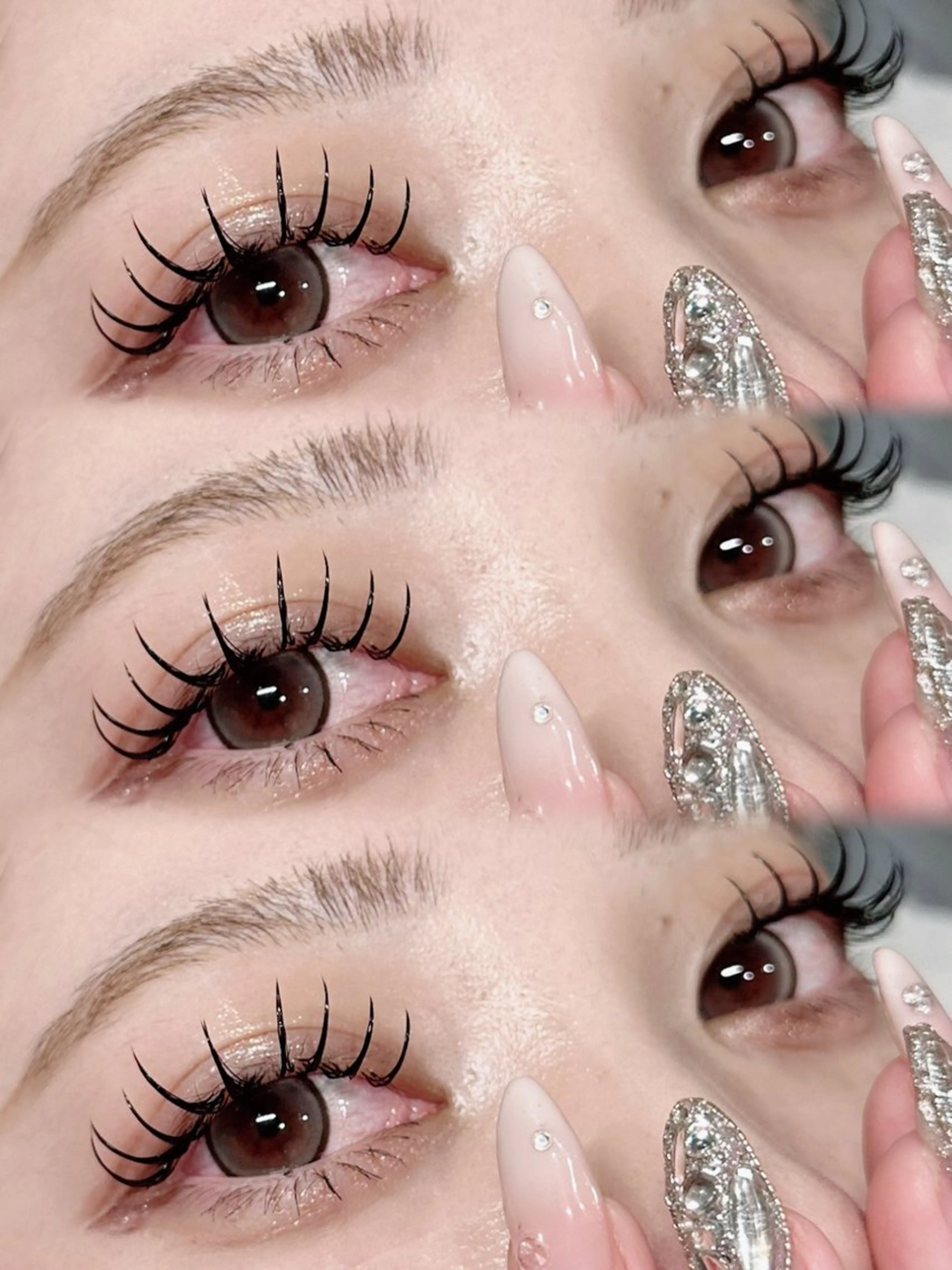 マツエク・マツパ マツエク 🤍束感マツエク /難波/moe/🤍のマツエク・マツパデザイン