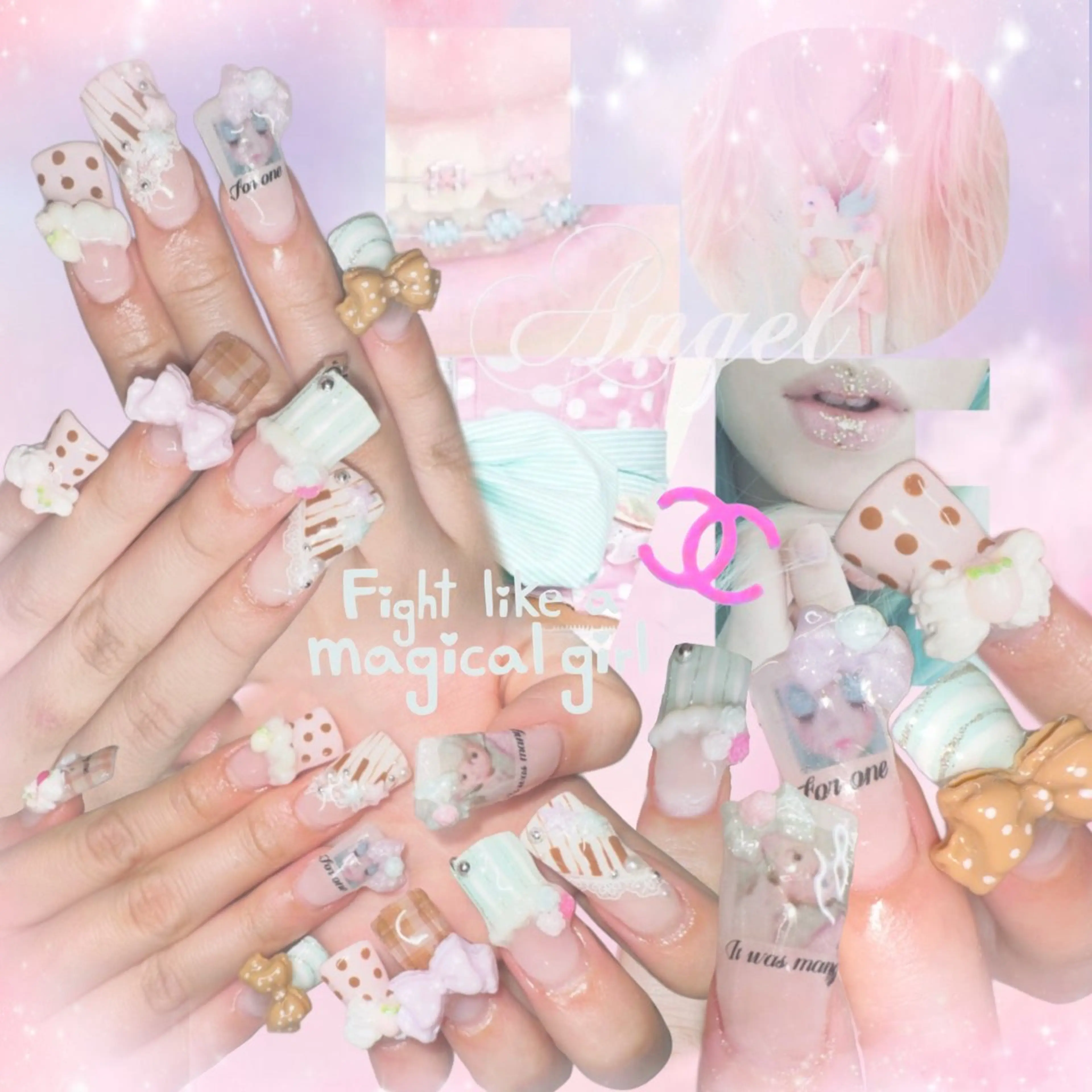 ネイル 長さ出し ロングネイル ハンドネイル otto所属・otto☁️ Ricoのネイルデザイン