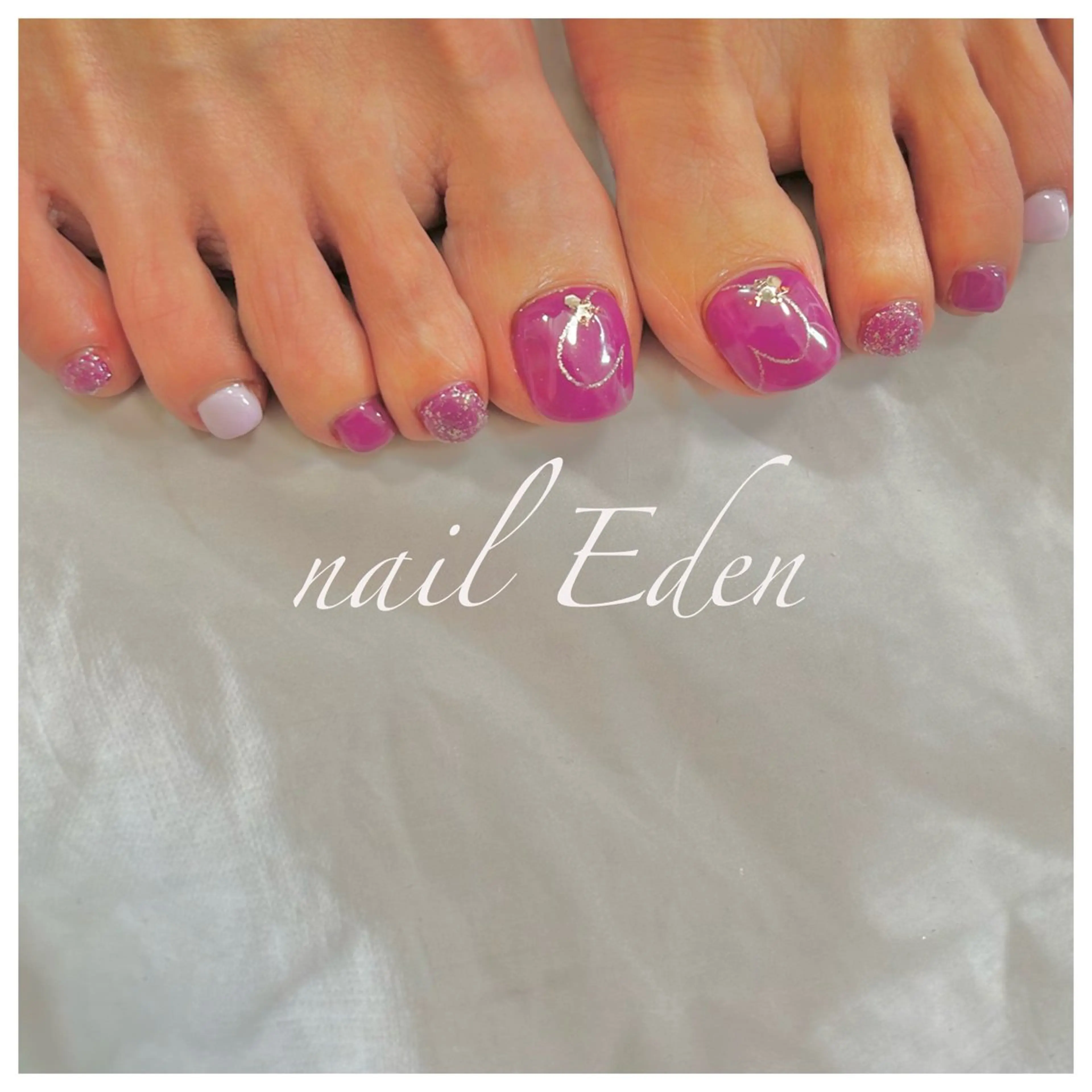 ネイル 持ち込み ハンドネイル ハンドケア Eden　private nail saron所属・Eden ♾️のネイルデザイン