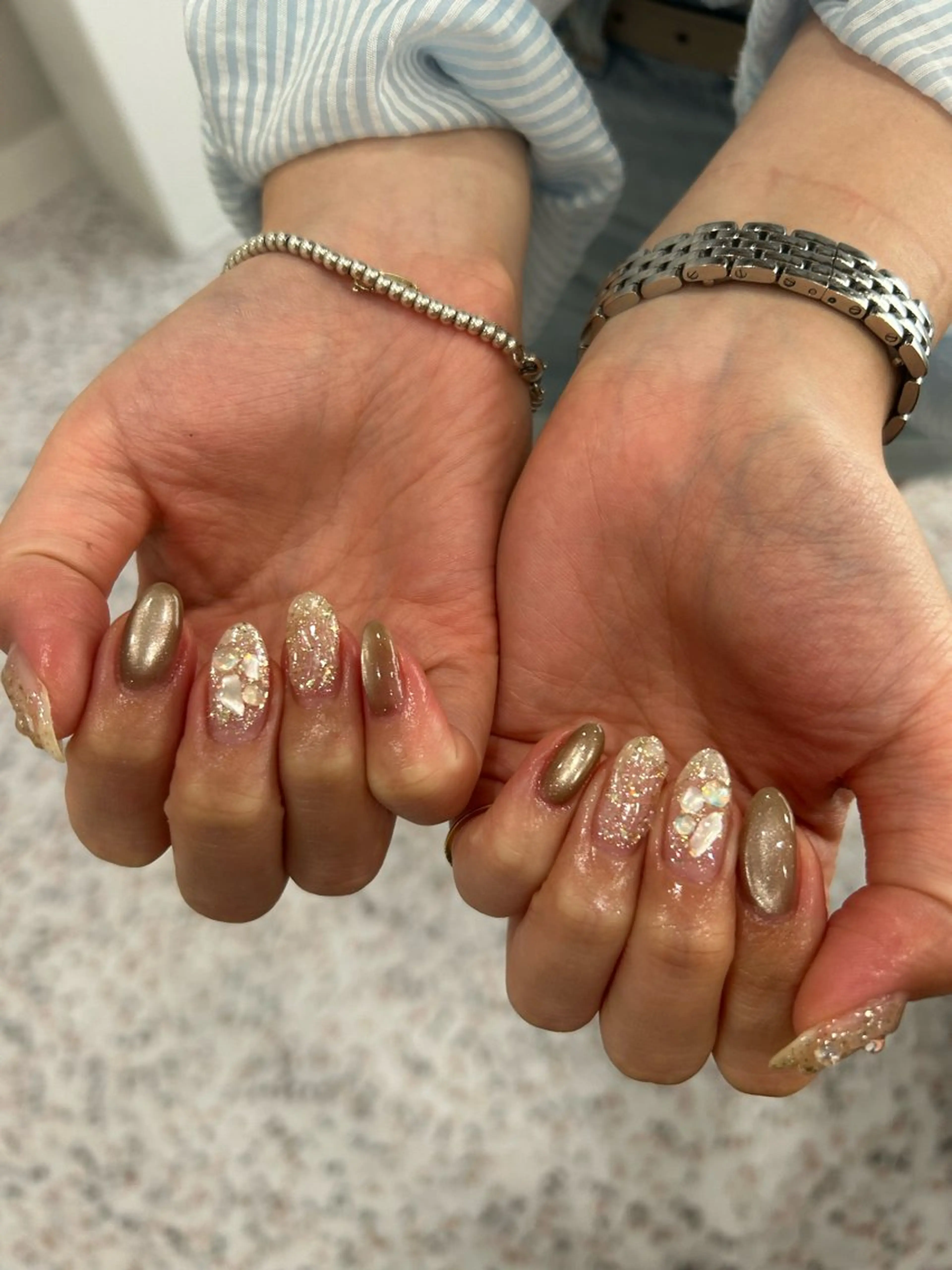 ネイル ハンドネイル 小松 千冬snazzyのネイルデザイン