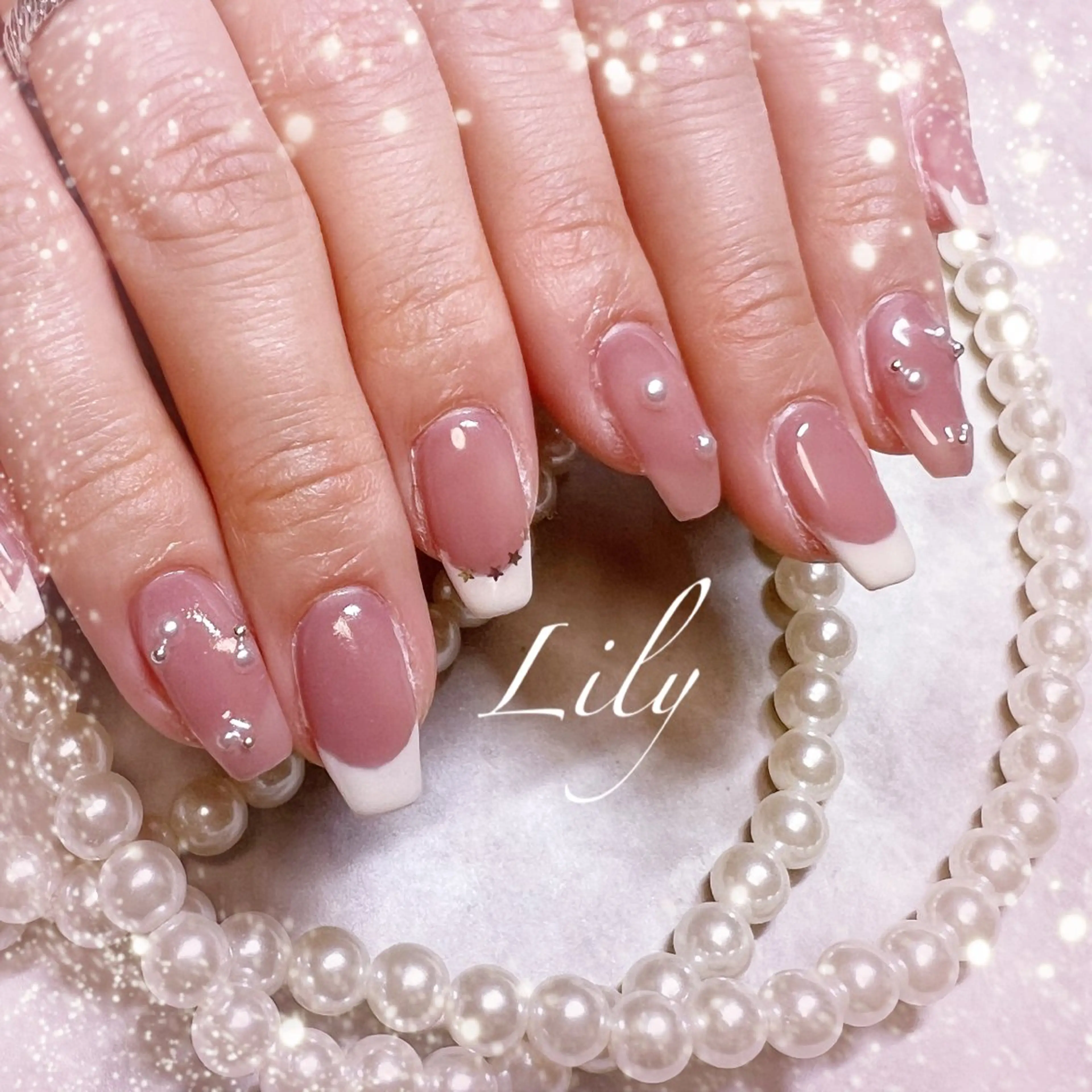 ネイル ハンドネイル Nailsalon Lilyのネイルデザイン