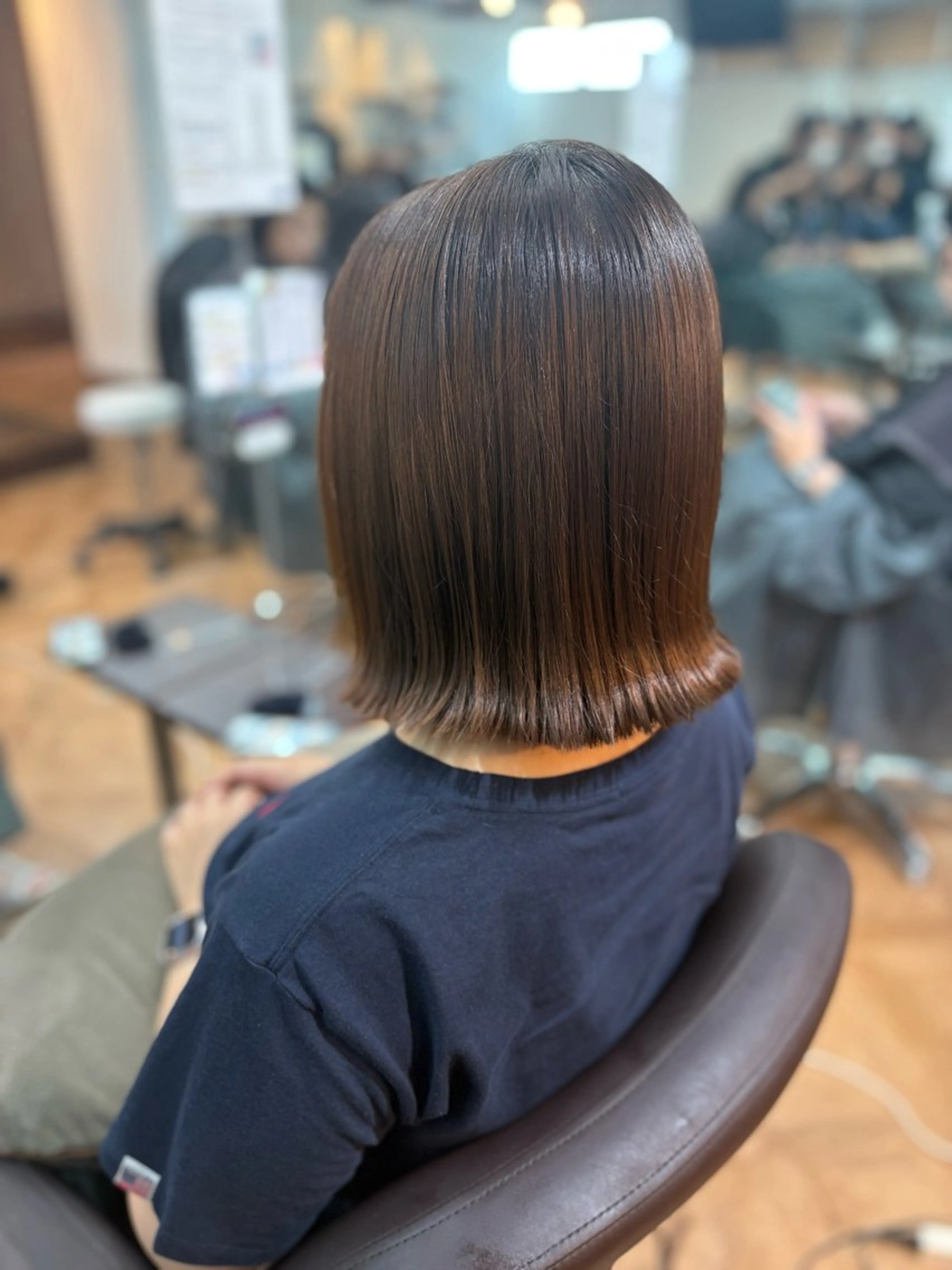 ミディアム カット ヘアカラー 🍒Ayana🍒 艶カラー🍒のヘアスタイル