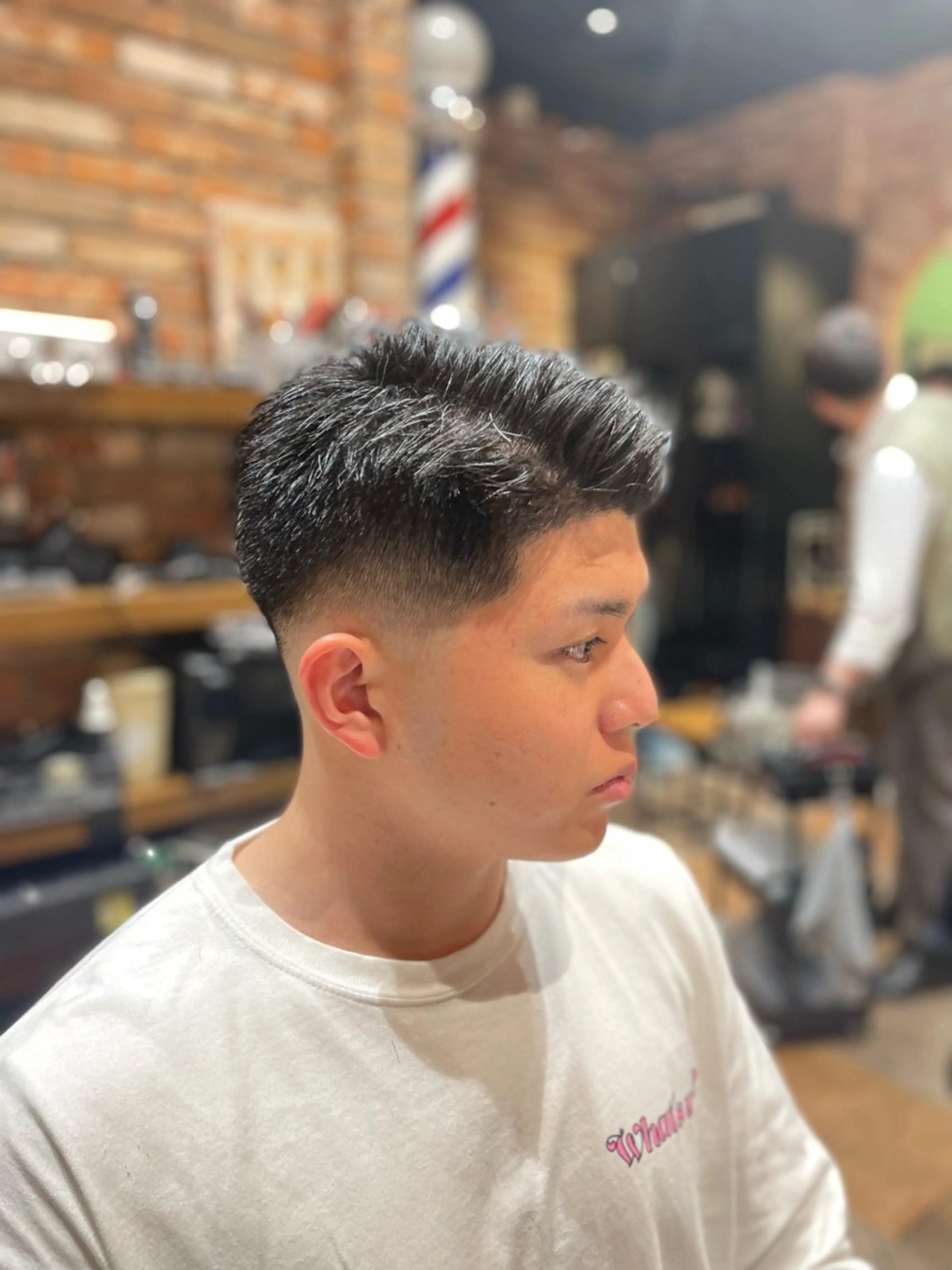ショート ヒロ銀座バーバーショップ東京駅丸の内店所属・對馬 虎太郎のヘアスタイル