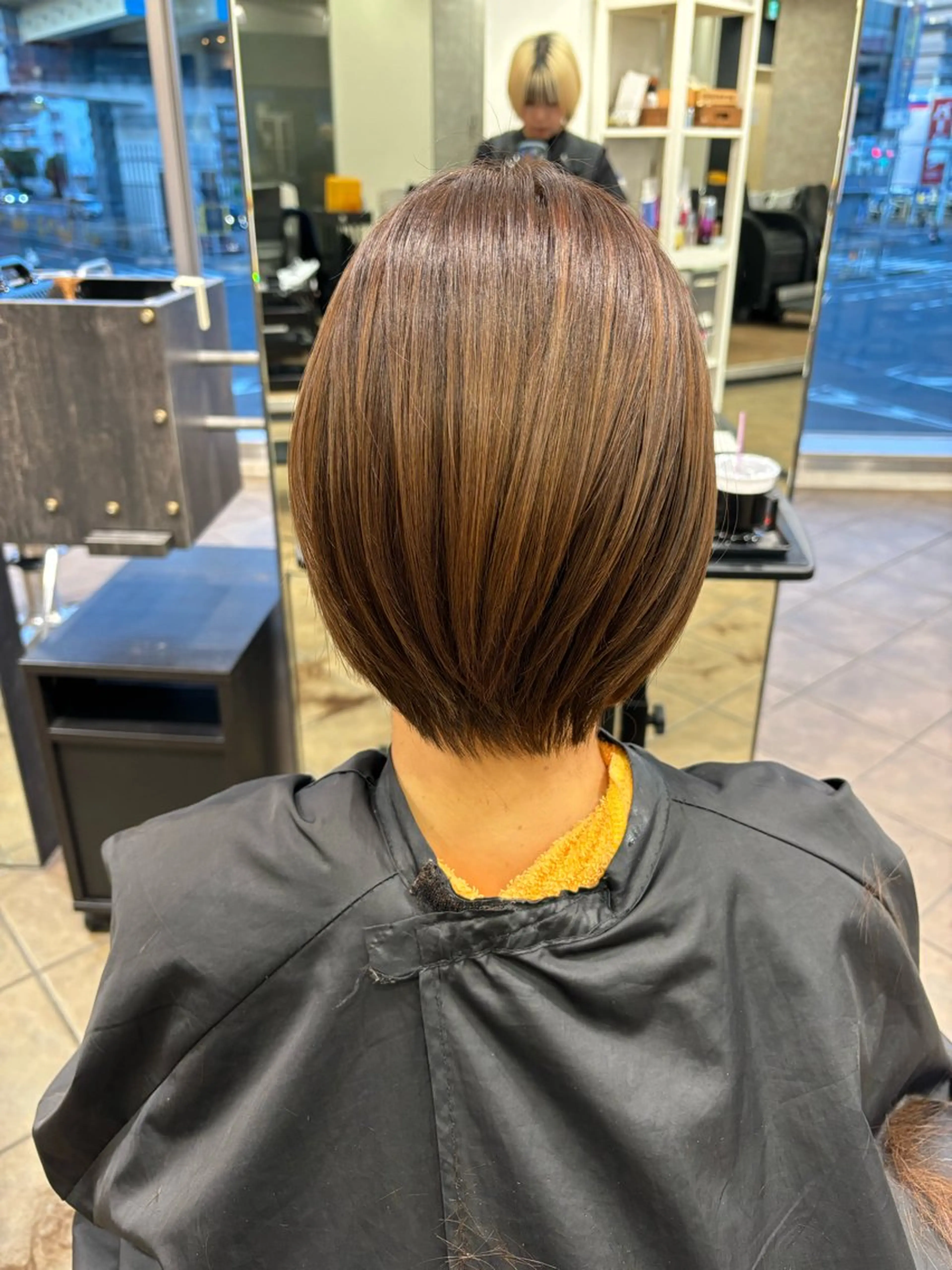 カラー みやもと みくのヘアスタイル