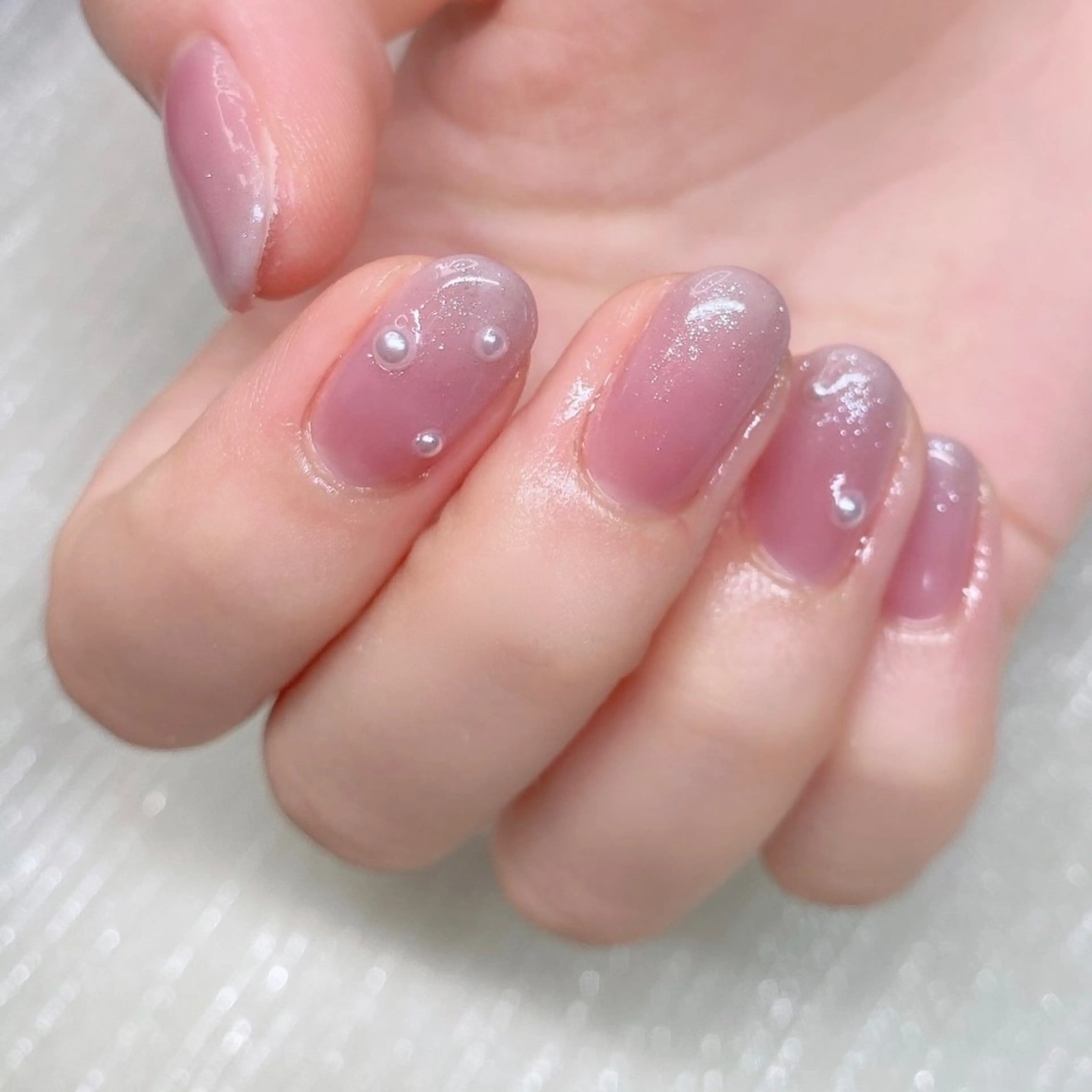 ネイル 長さ出し ハンドネイル Nailist SUZU所属・Nailist suzuのネイルデザイン