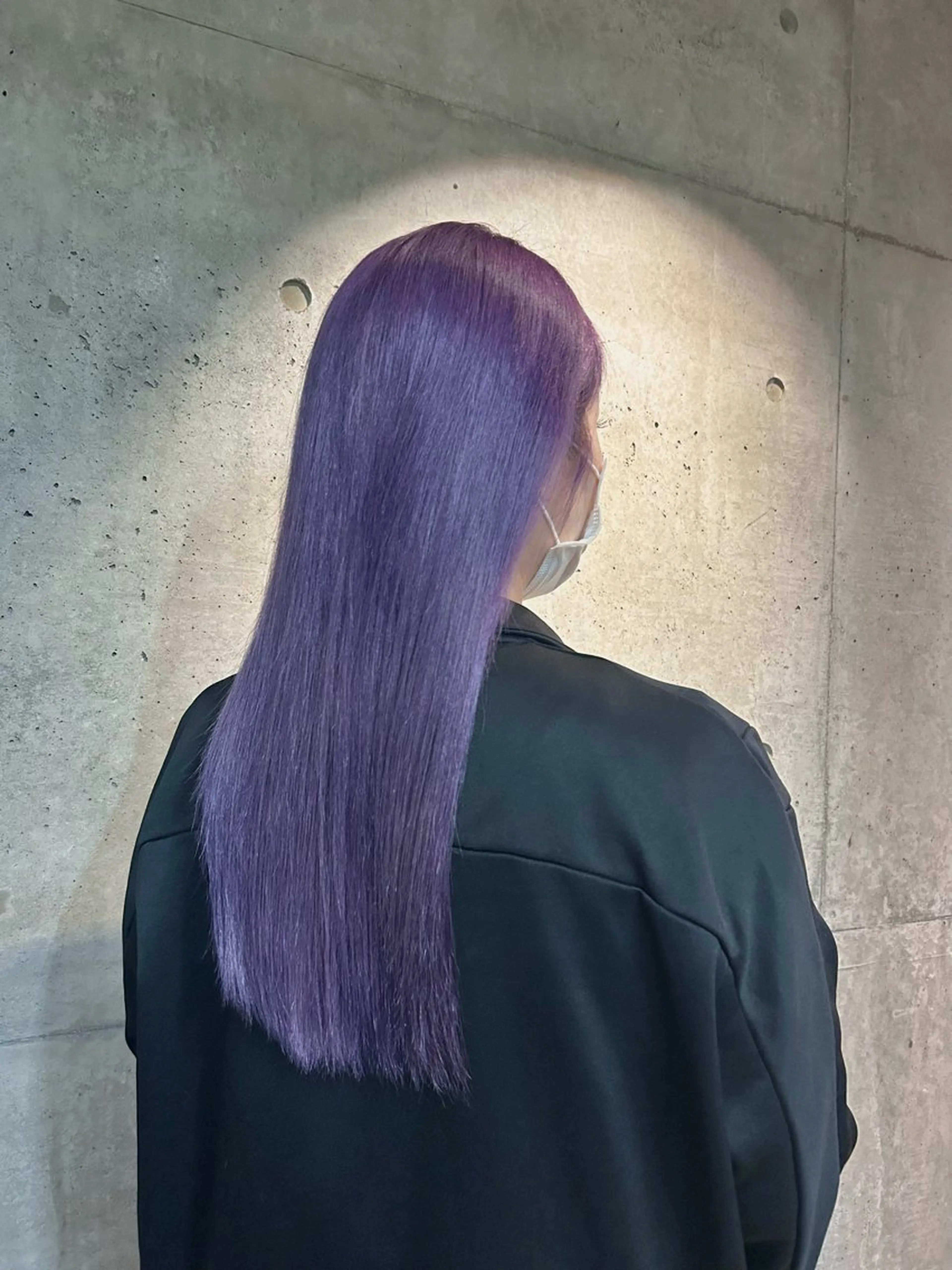 カラー ブリーチ 山崎 愛莉のヘアスタイル