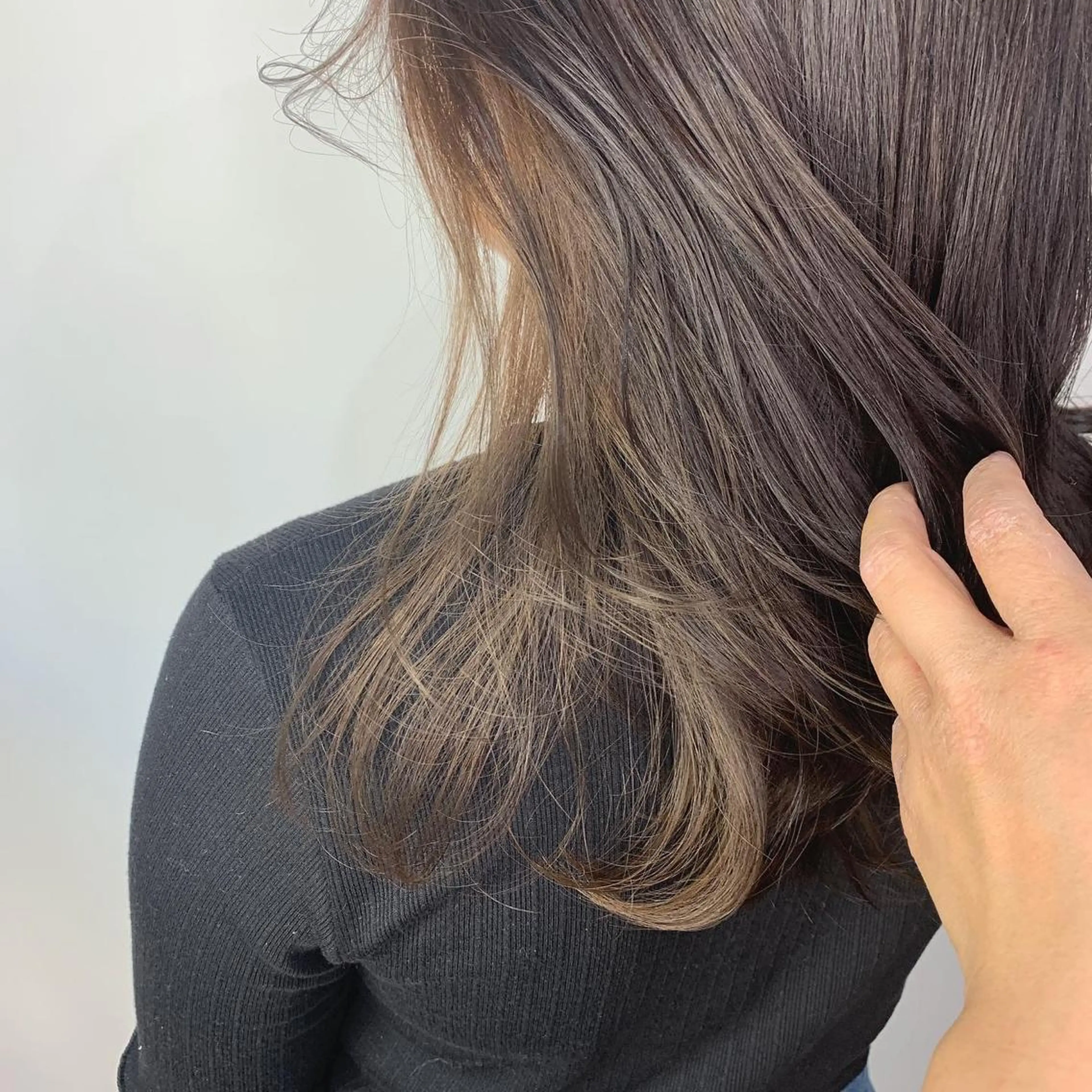 セミロング カラー HARUKA韓国ヘア /Luana梅田のヘアスタイル