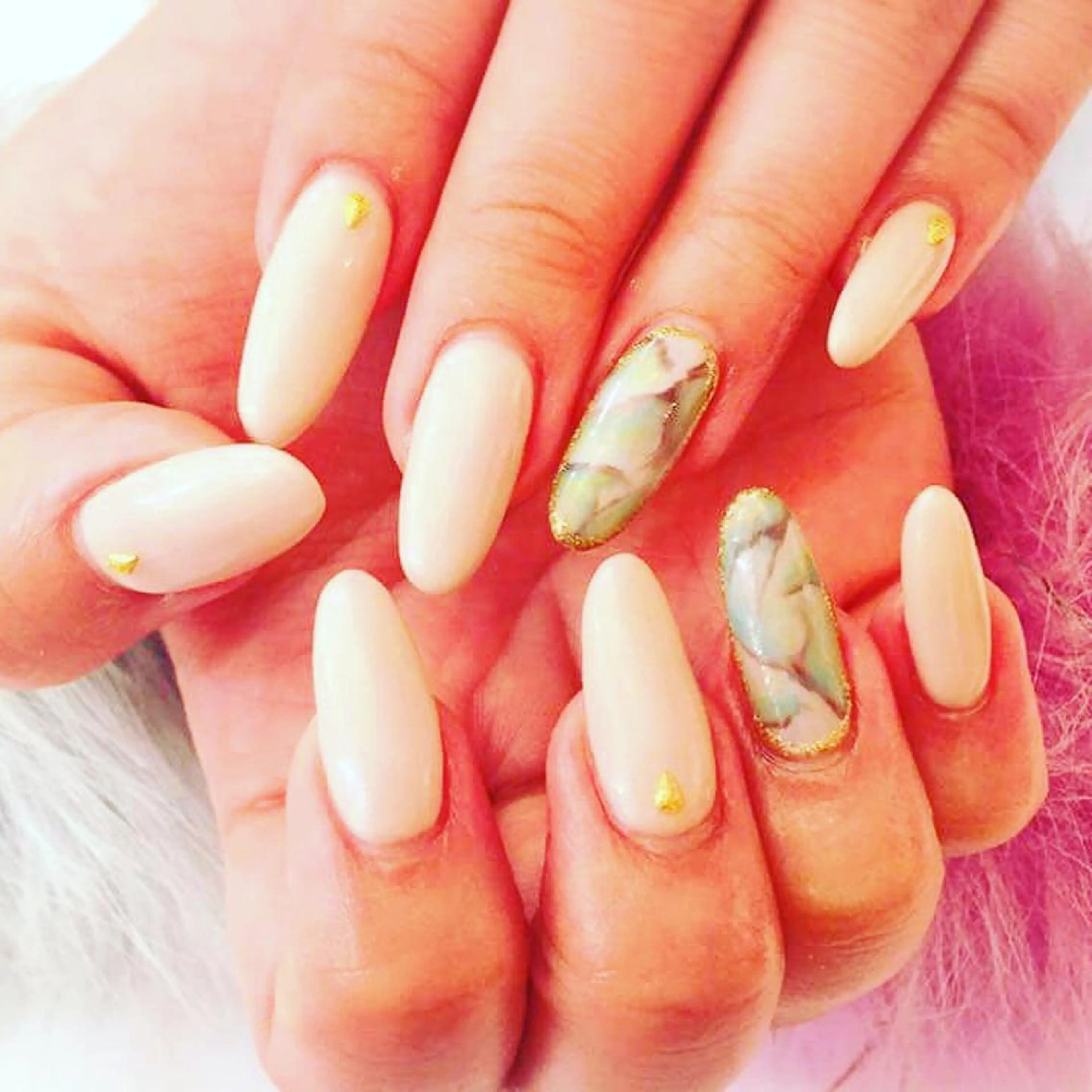 ロング カラー パーマ ヘアアレンジ メンズ キッズ ネイル マツエク・マツパ 付け放題 夏ネイル NAILSGOGO shibuyaのネイルデザイン