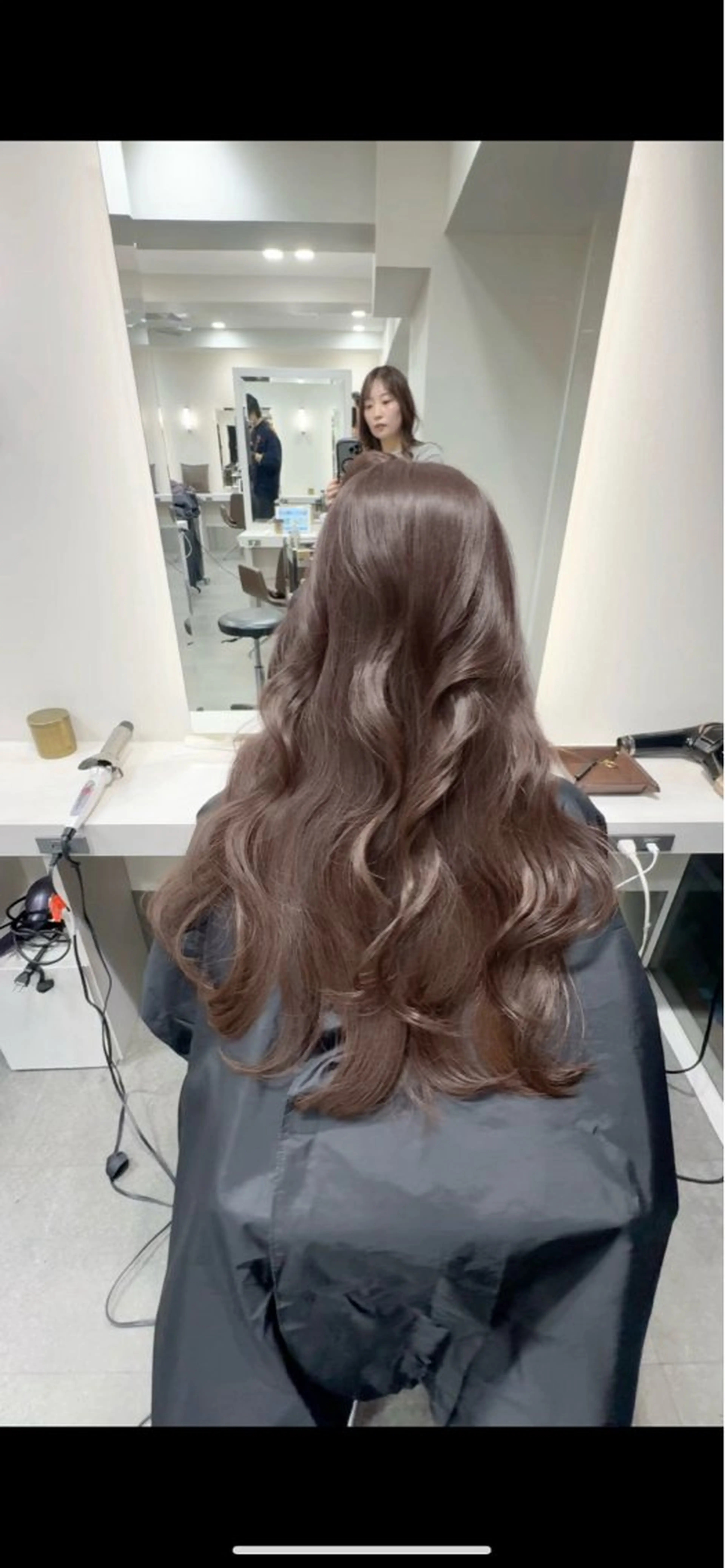ロング カラー COALL nex the salon所属・Riria✨ 透明感カラーのヘアスタイル
