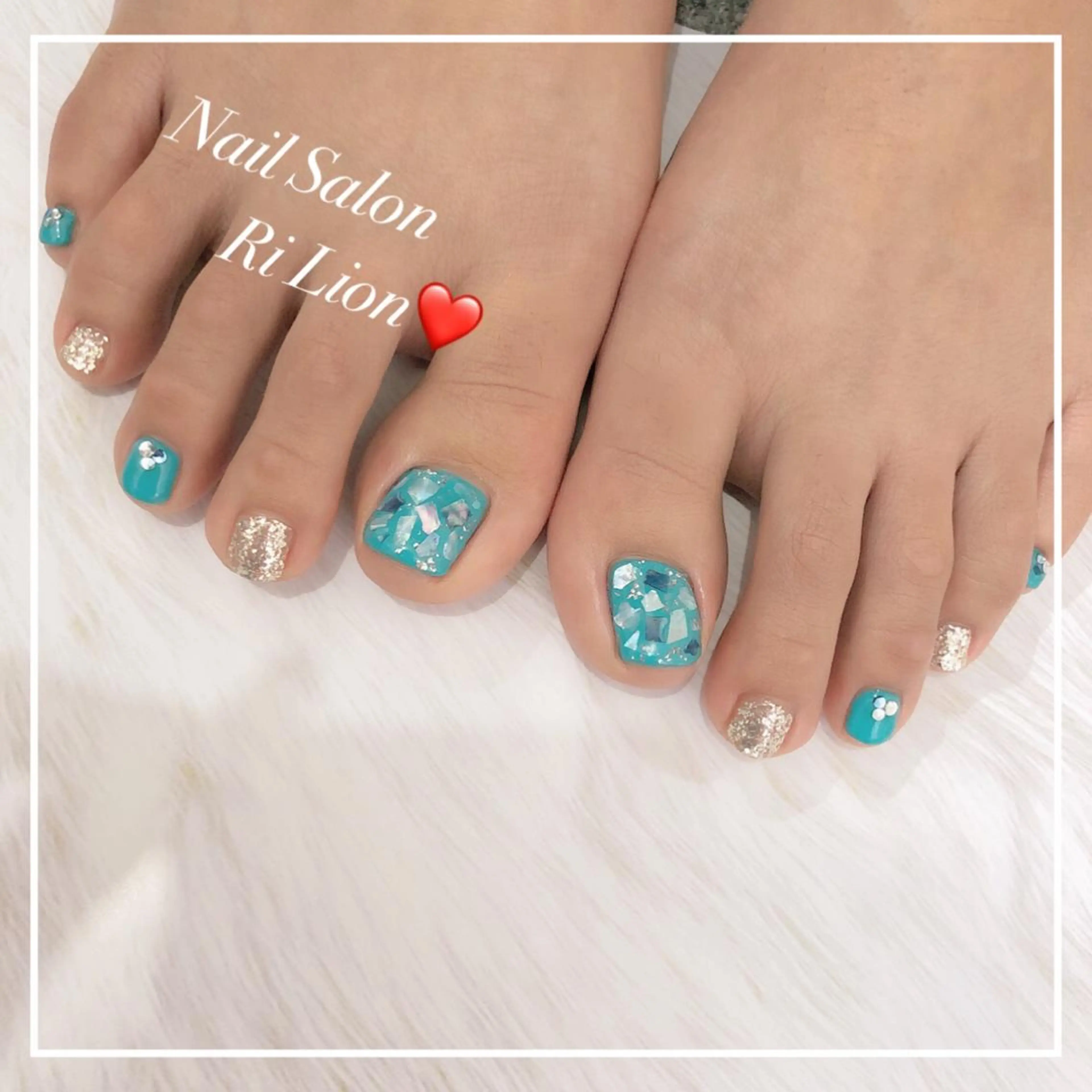 ネイル RiLion💗 Risa🦋💜のネイルデザイン