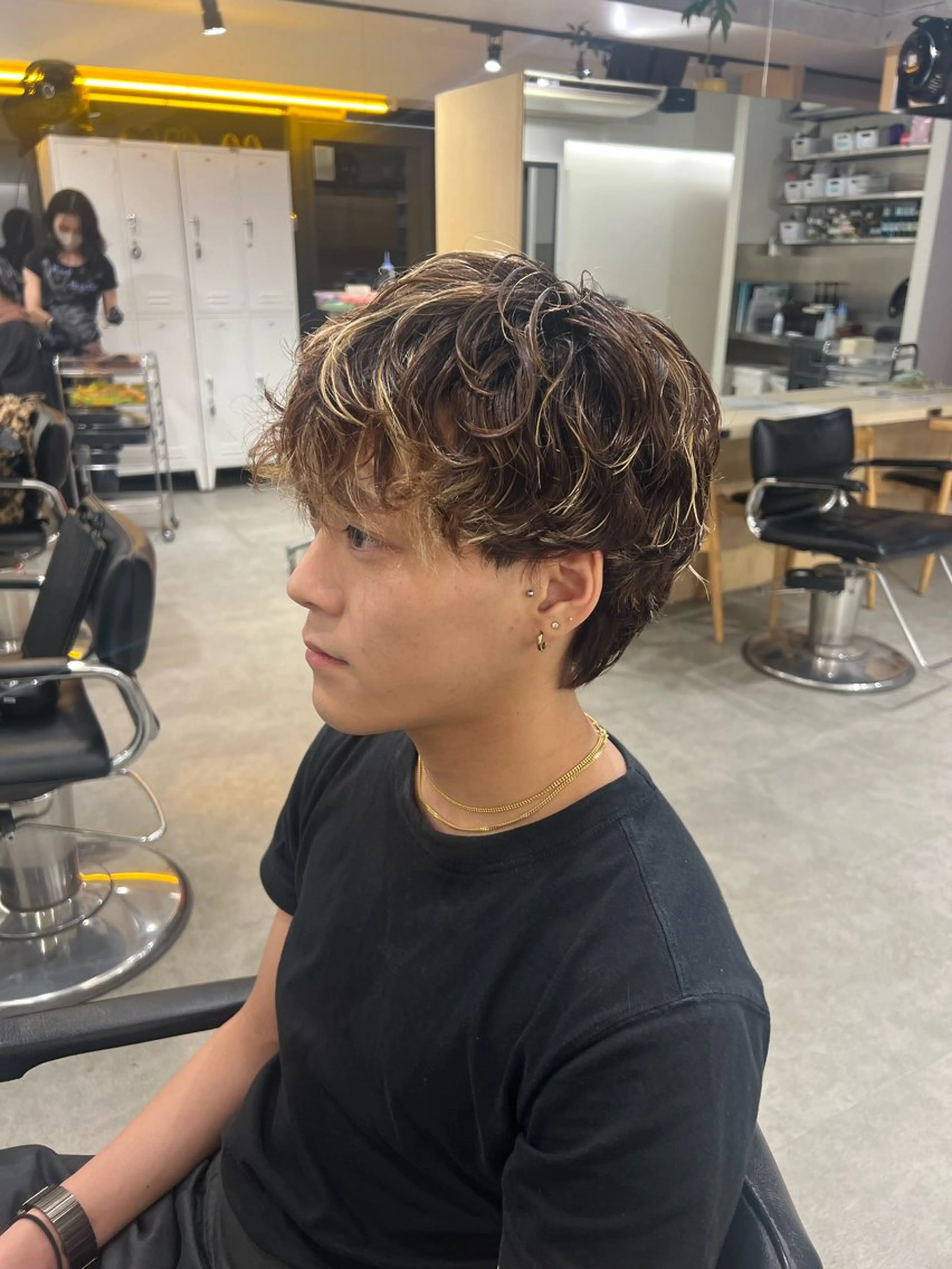 パーマ メンズ fifth PARK所属・fifth PARK HIN★T★のヘアスタイル