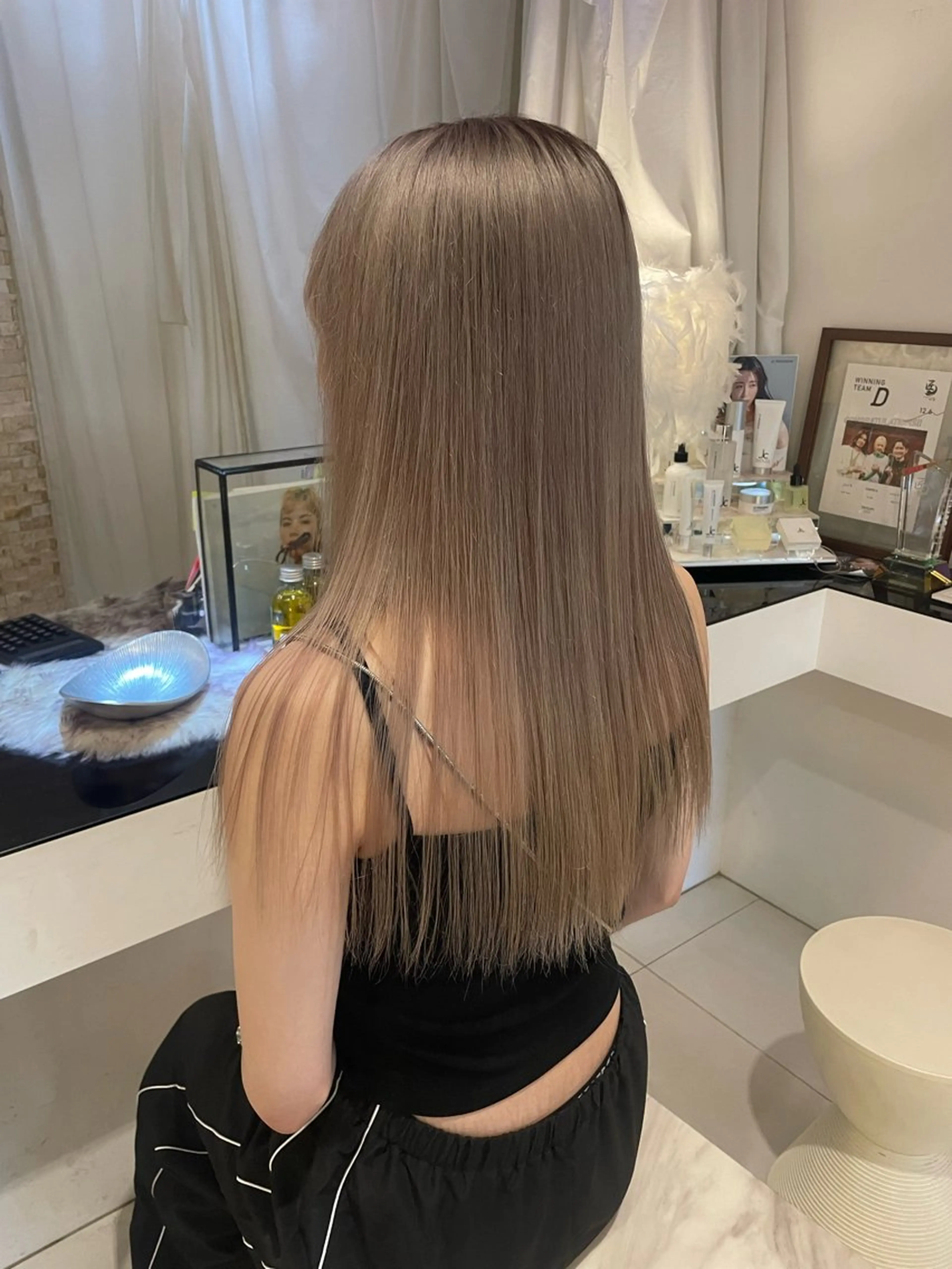 ロング カラー 太田 妃香/岡崎美容室のヘアスタイル