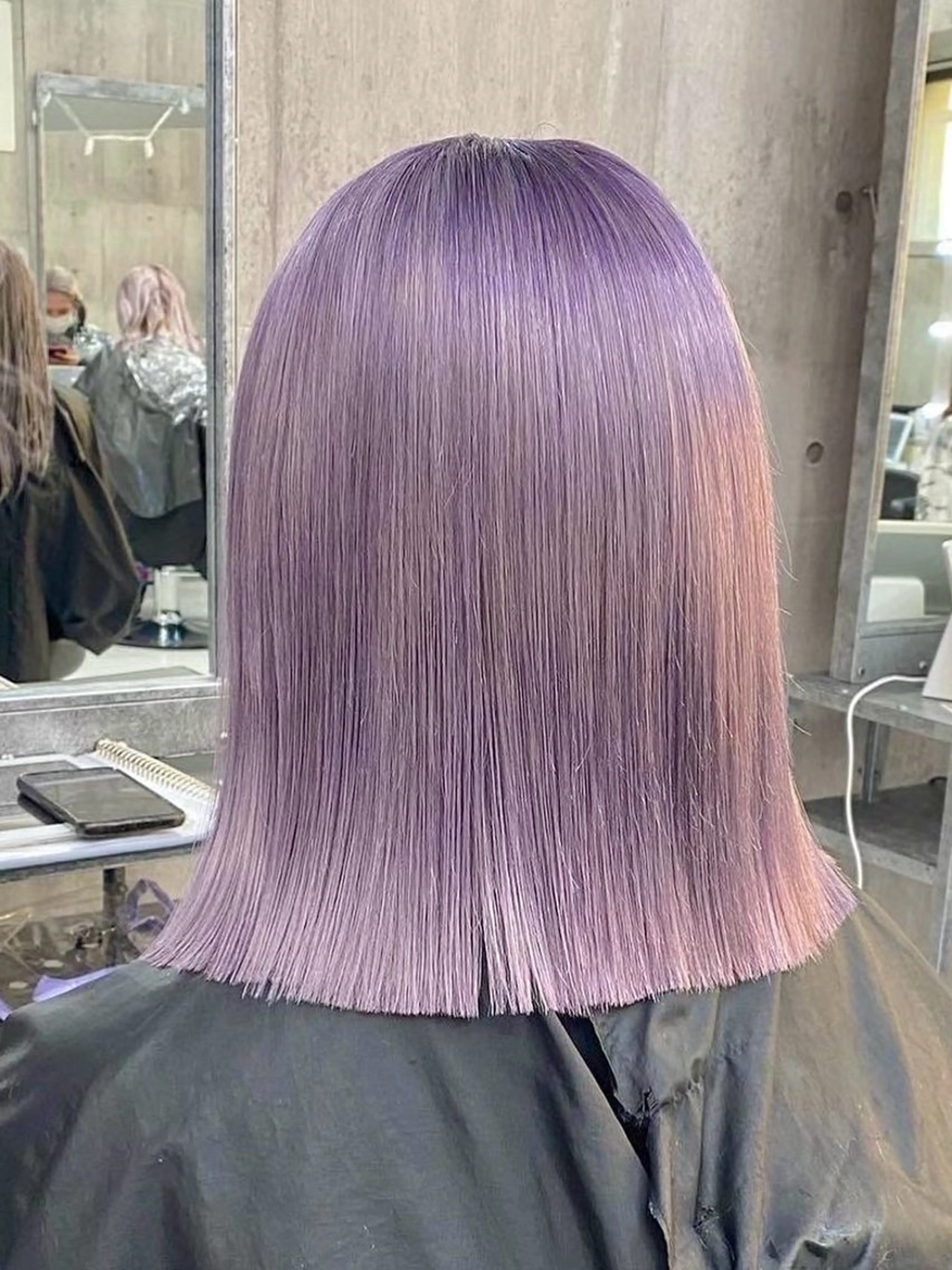 ミディアム カラー 似合わせカラー 🪞🎀✨️hinaのヘアスタイル