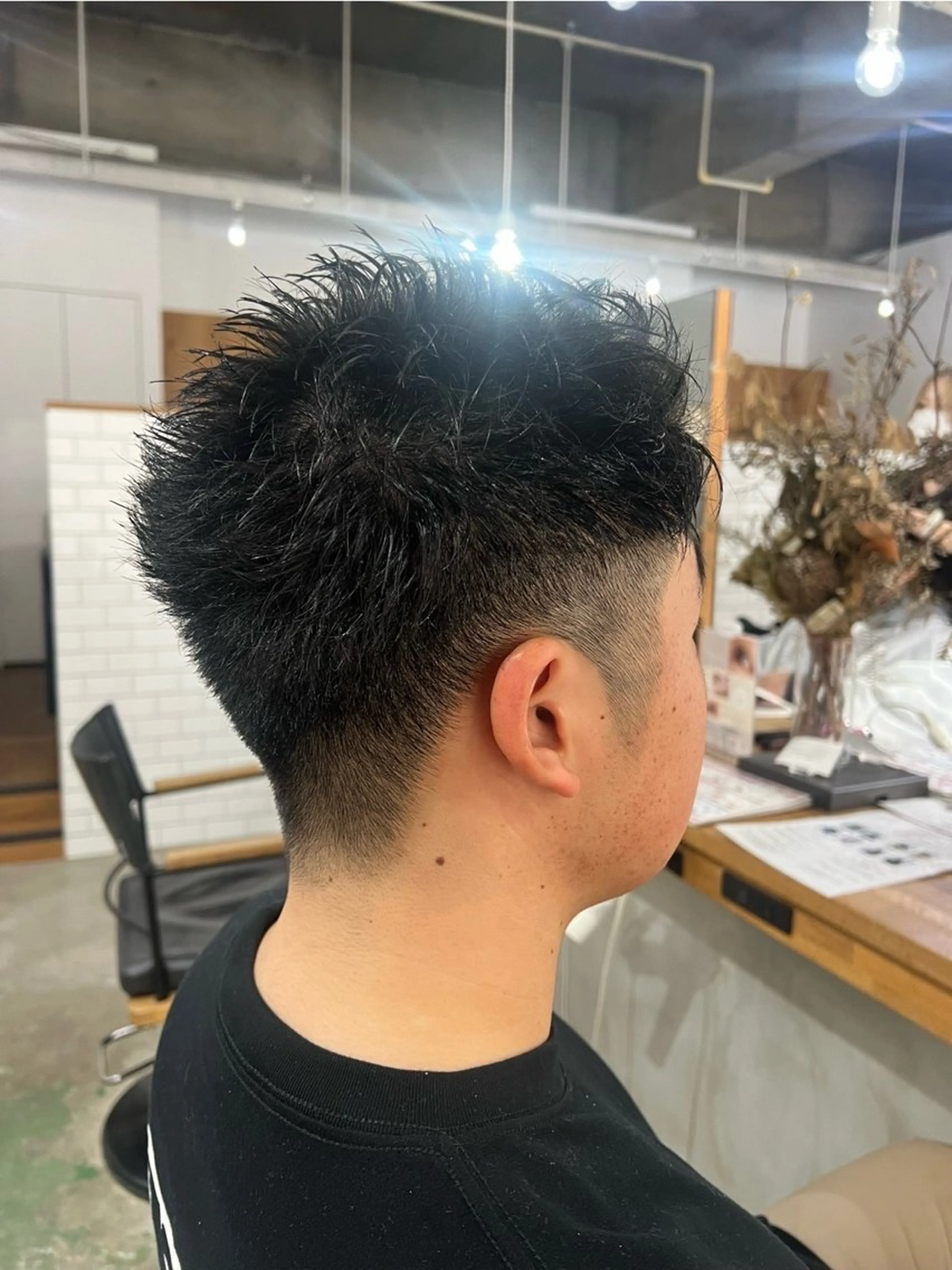 メンズカットの写真