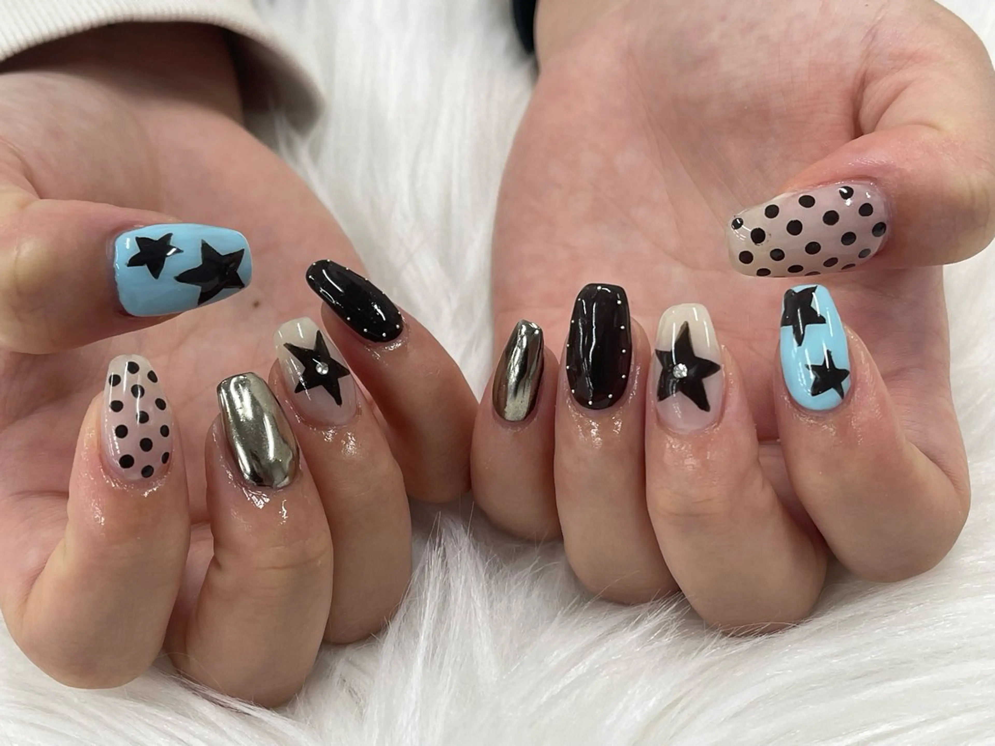 ネイル ハンドネイル Basic本厚木店 𝑨𝒀𝑼✨️のネイルデザイン