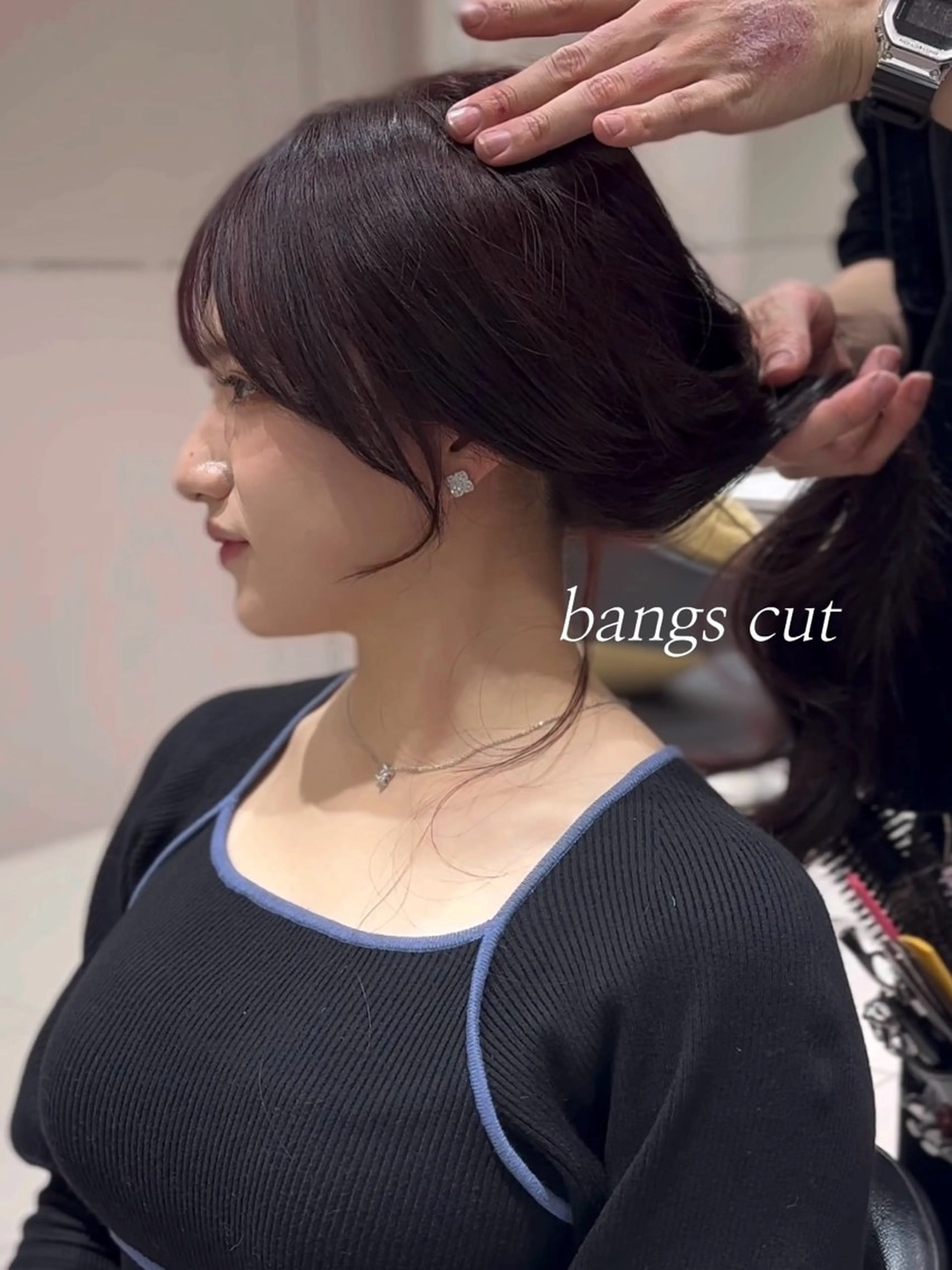 ロング カラー 似合わせカット カット ヘアカラー トリートメント レイヤー/顔周り /透明感🩶高橋大のヘアスタイル