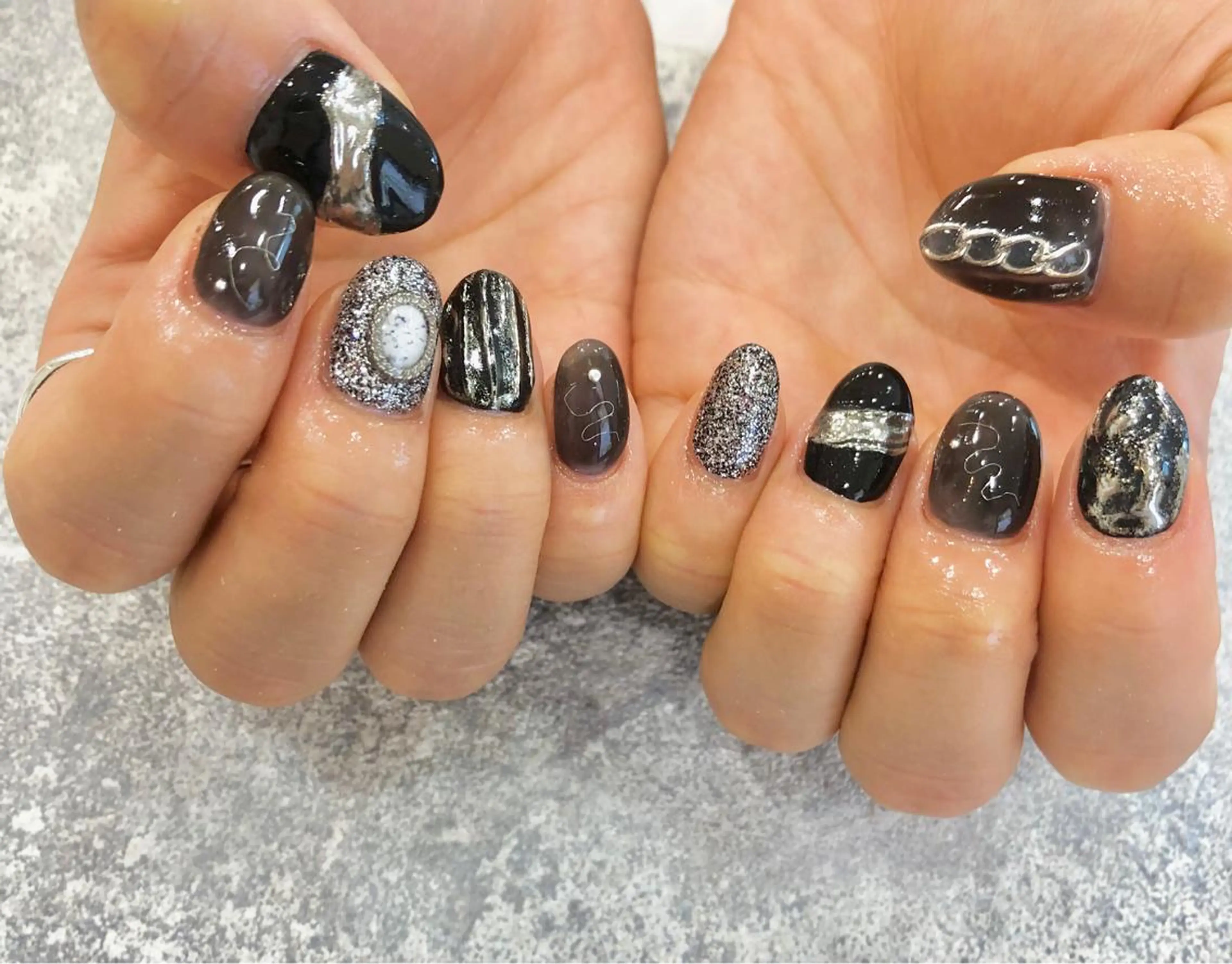 ネイル nuk.所属・坂本 萌のネイルデザイン