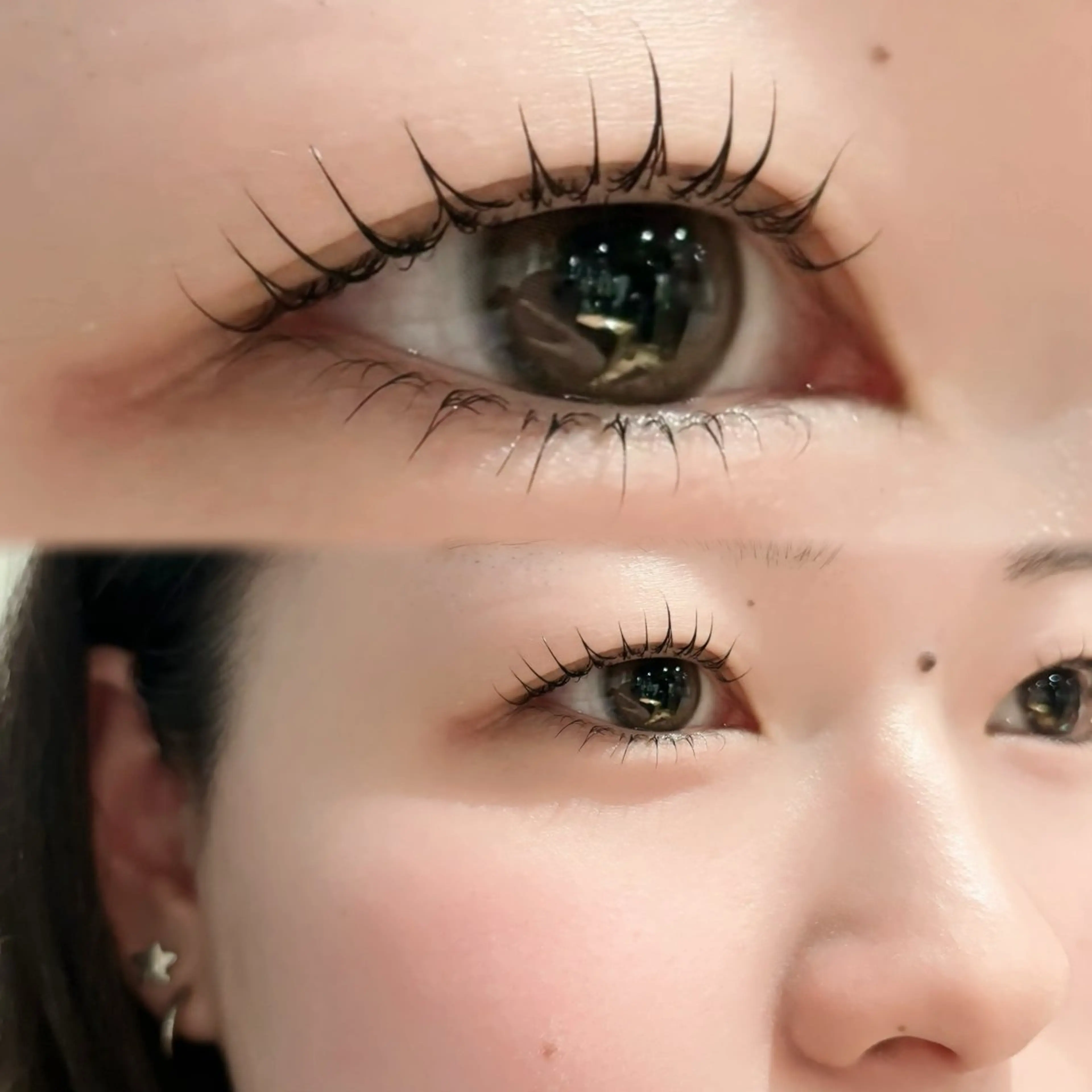 マツエク・マツパ 下まつげエクステ 一重×まつ毛パーマ マツパ Lino中目黒 /ちば ゆず🧸のマツエク・マツパデザイン