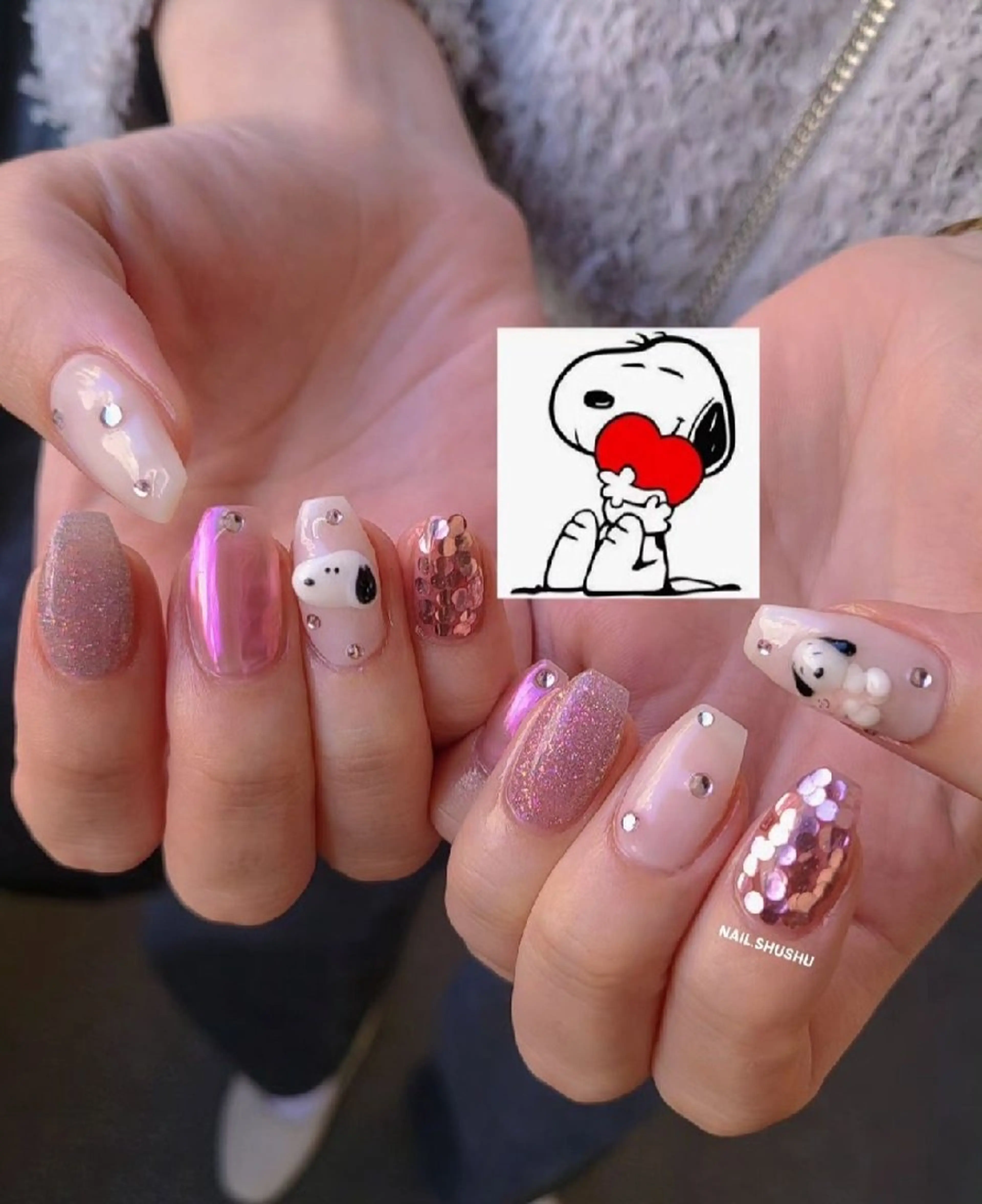 ネイル 3dパーツ/流行り 👧shushu❤️のネイルデザイン