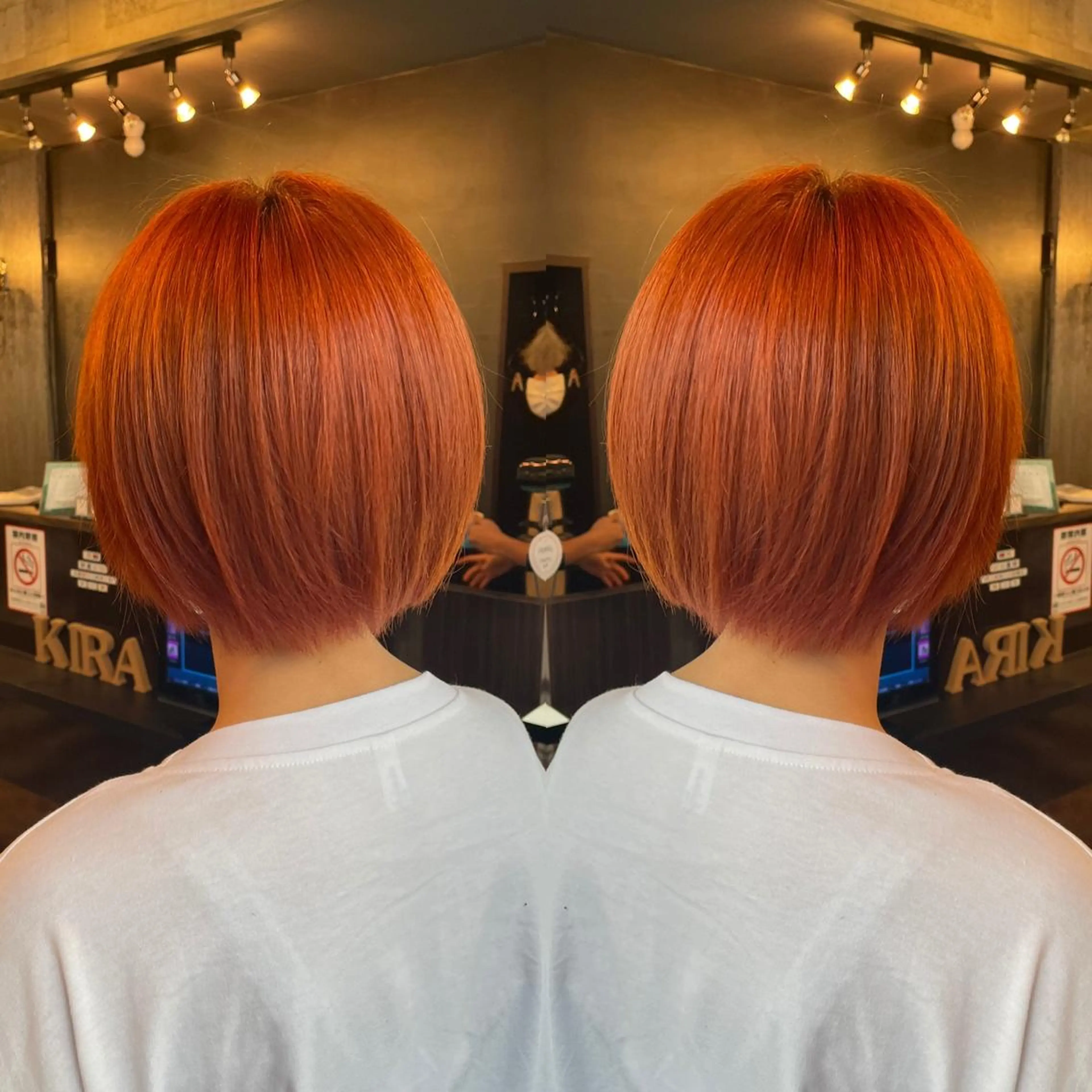 ショート KIRA✩.*˚小川 仁美のヘアスタイル