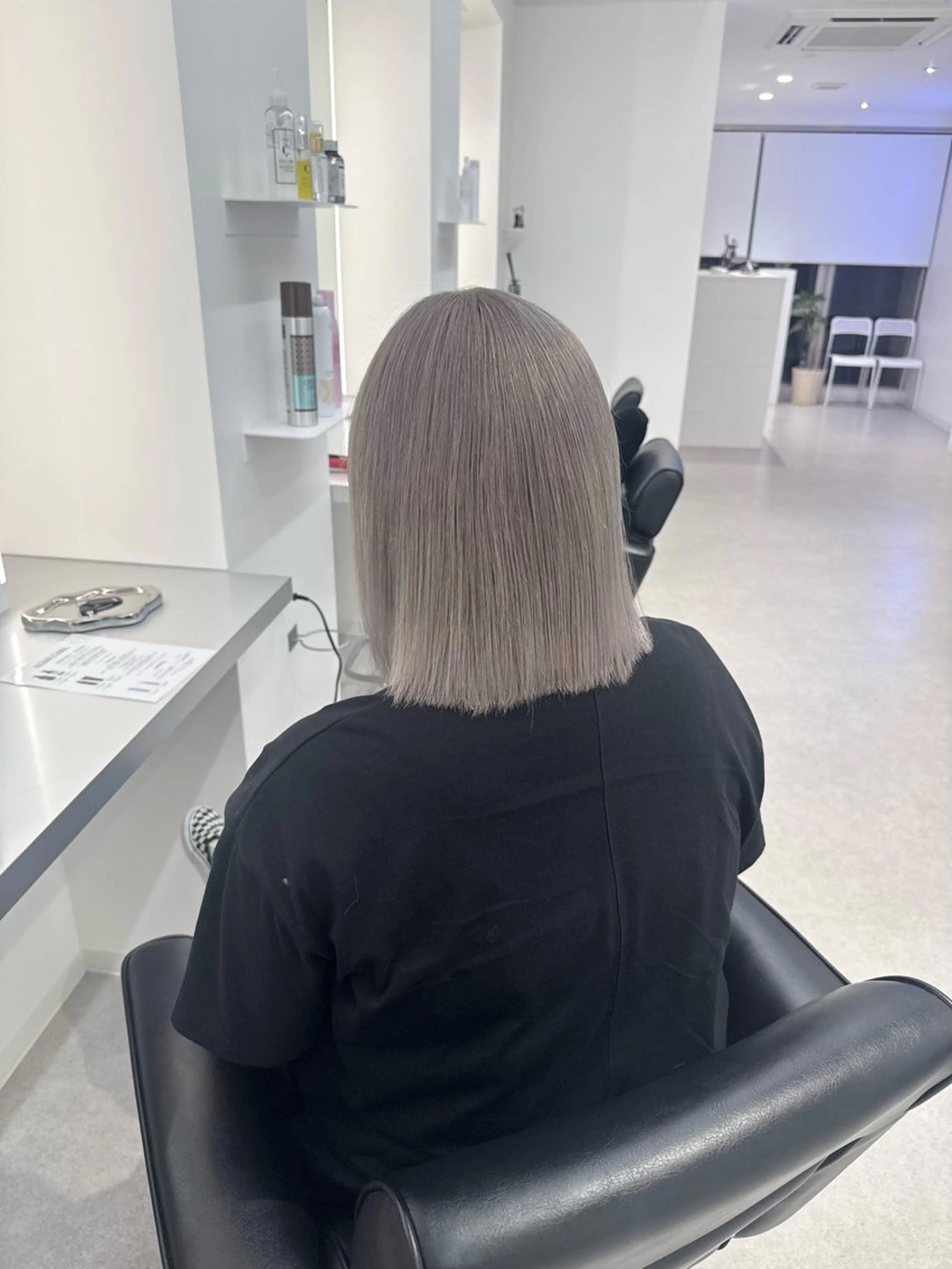 ショート カラー ヘアカラー トリートメント ブリーチ/艶カラー 💎koharu💎のヘアスタイル