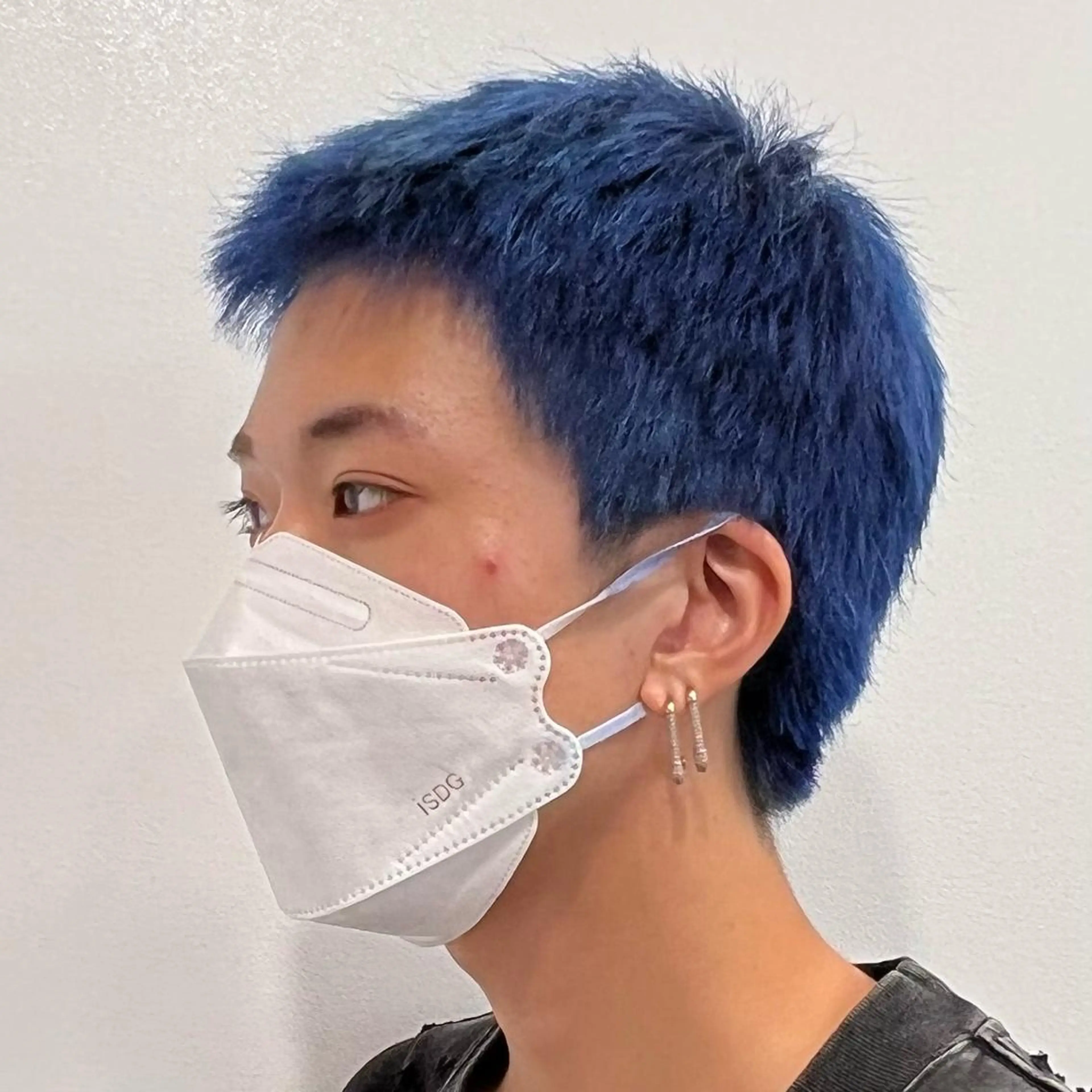 カラー メンズ 🌼動き×透明感🩵 ハイトーン/ナナのヘアスタイル