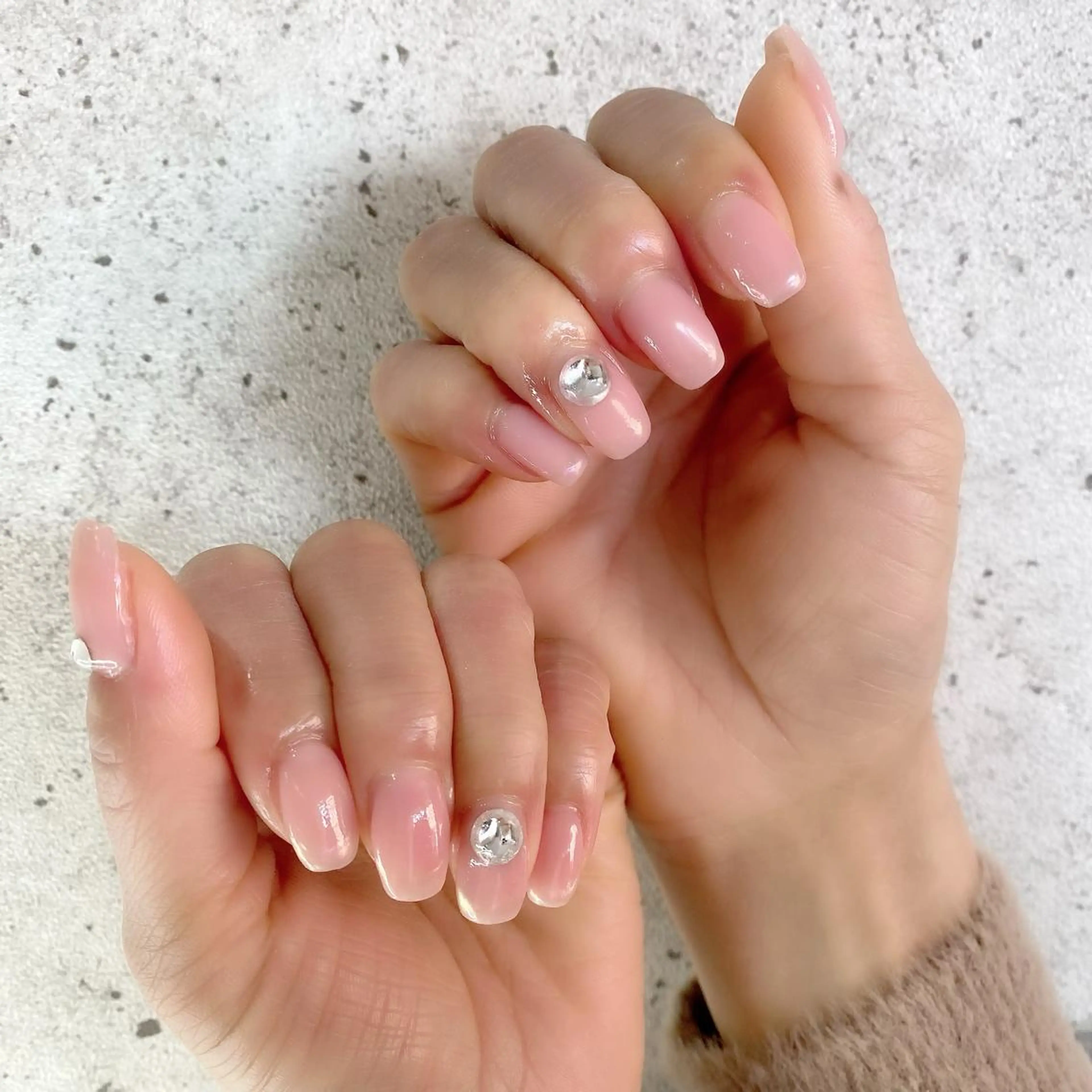 セミロング カラー パーマ ヘアアレンジ メンズ キッズ ネイル マツエク・マツパ アイブロウ オーロラネイル フレンチネイル ミラーネイル スクエアネイル ハンドネイル Salon Kのネイルデザイン