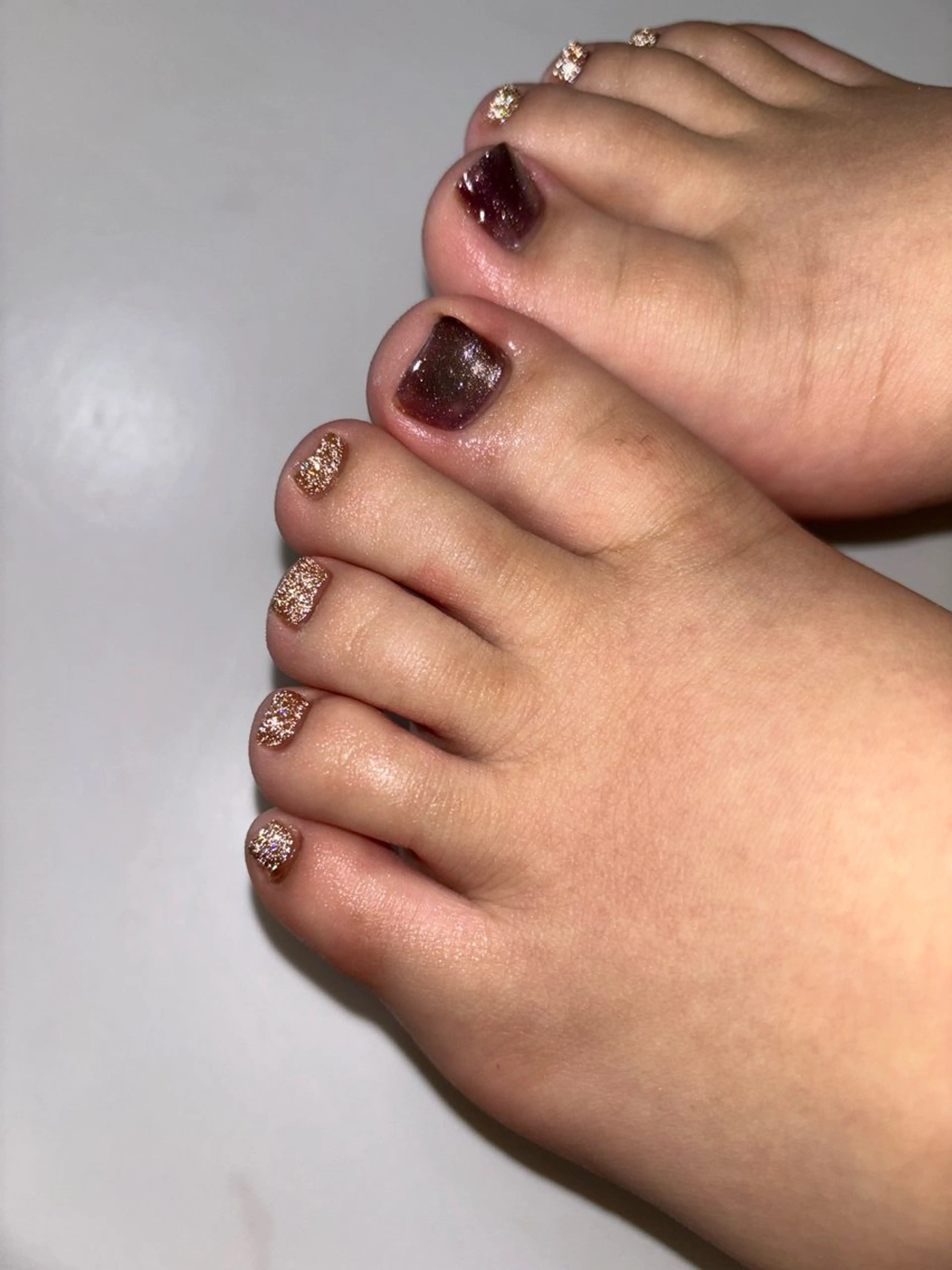 ネイル フラッシュネイル フラッシュマグ マグネットネイル フットネイル is.nail 🌷sonokoのネイルデザイン