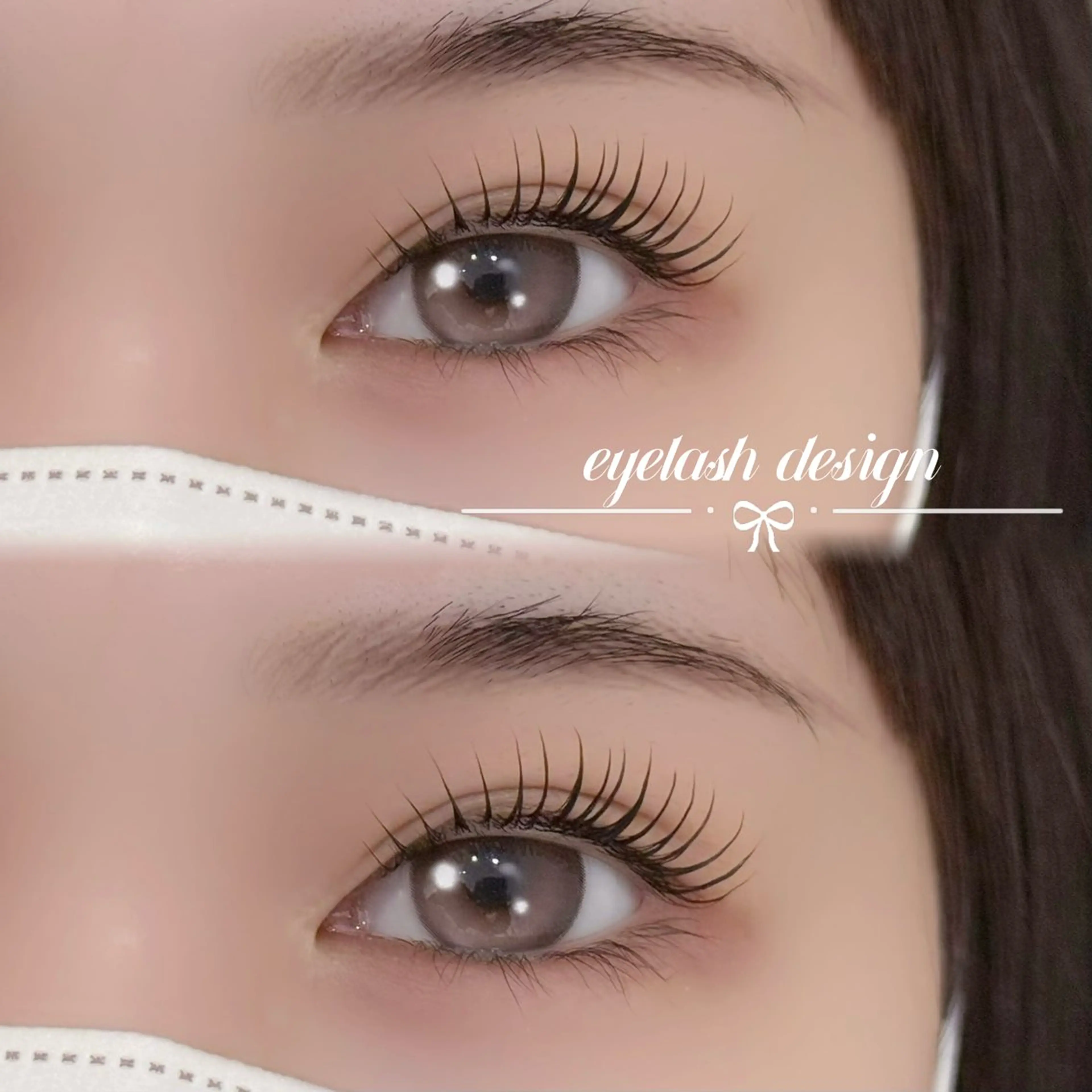マツエク・マツパ マツパ SHINE eyelash salon所属・イチカワ ハルナのマツエク・マツパデザイン