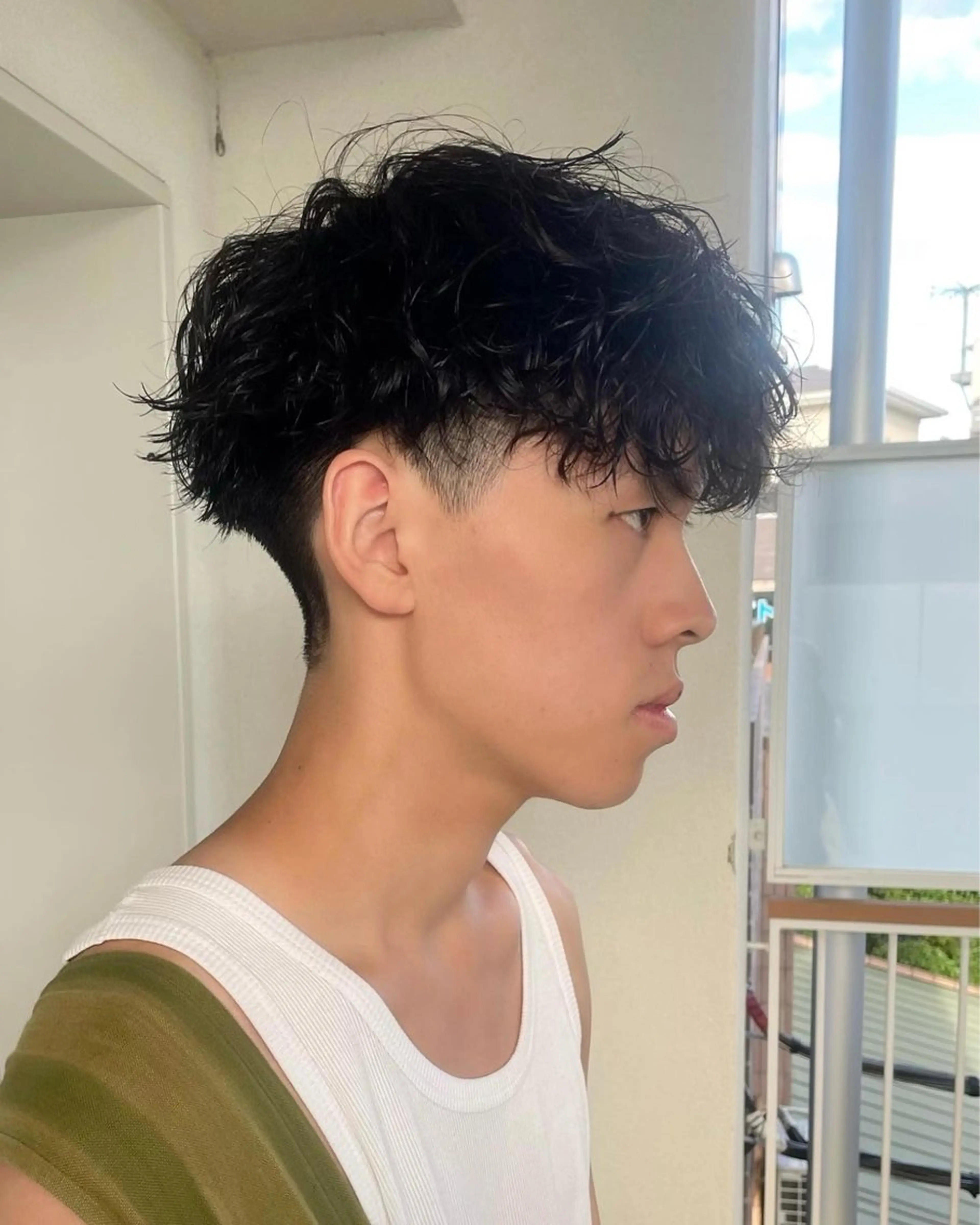 パーマ メンズ メンズモテパーマ💙 fuwaのヘアスタイル