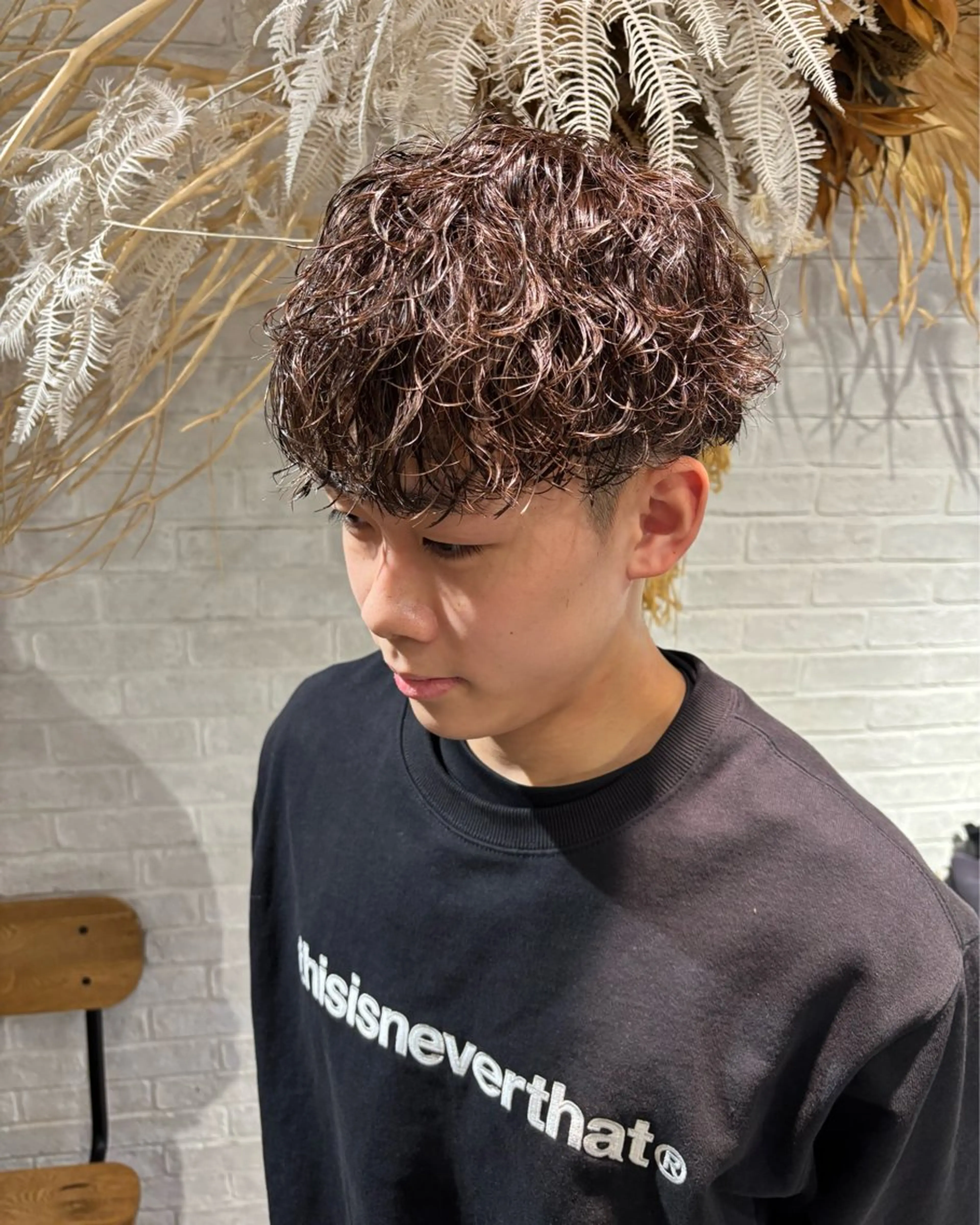 ショート パーマ カット パーマ 札幌パーマ 髪質改善/後藤海音のヘアスタイル