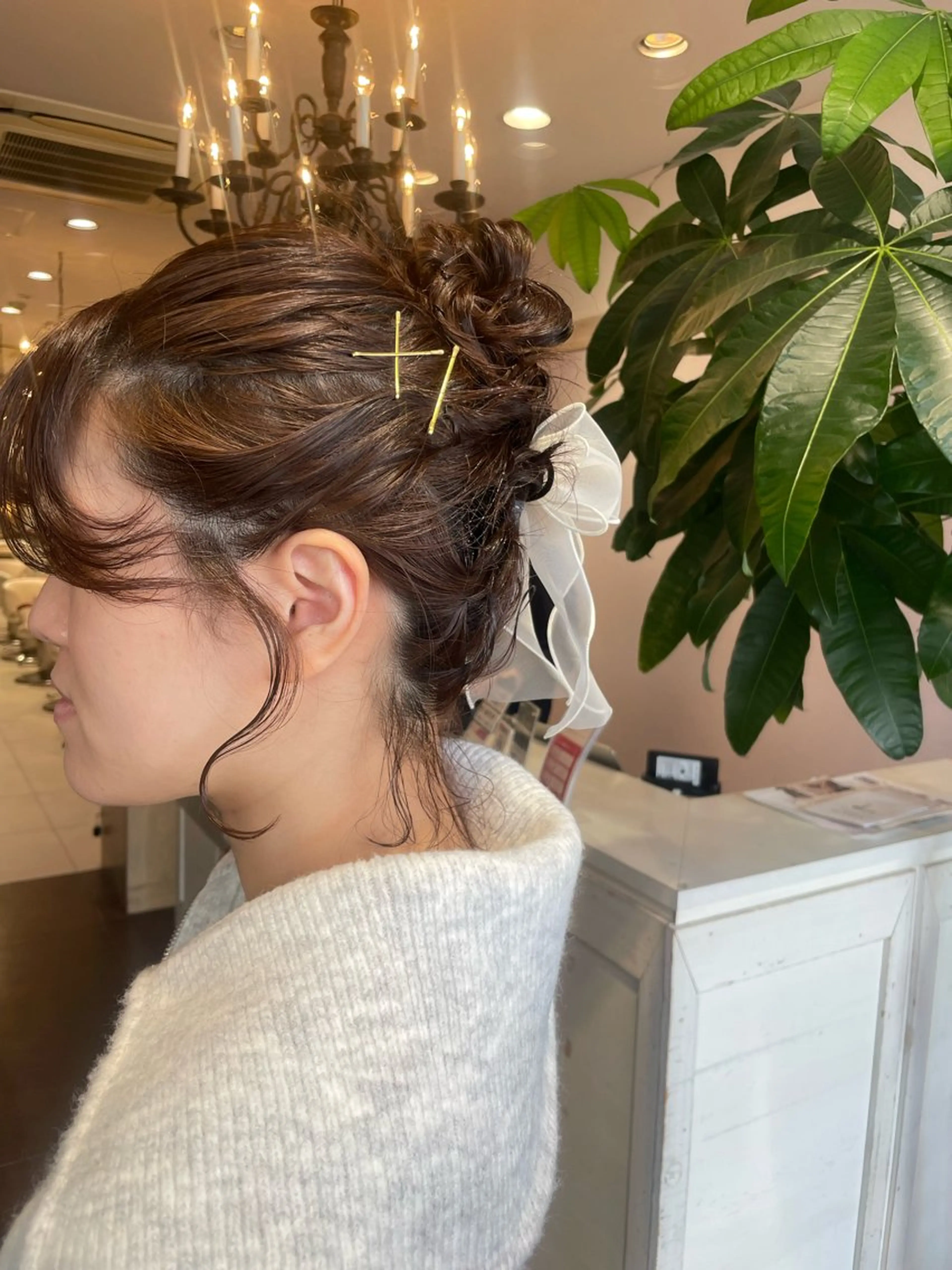 ヘアアレンジ ナカタ ユウナのヘアスタイル