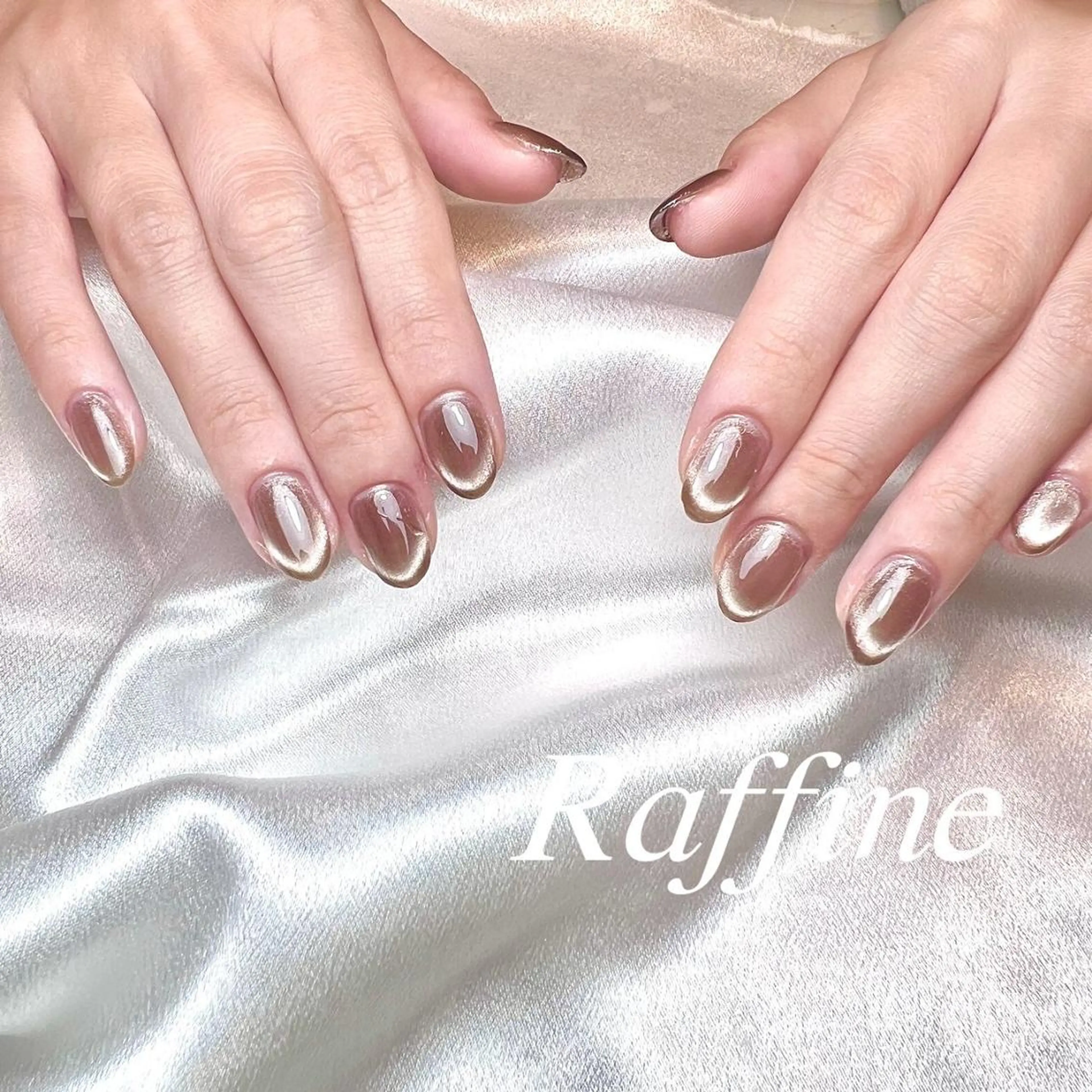 ネイル RAFFINE haru🦋🩵のネイルデザイン