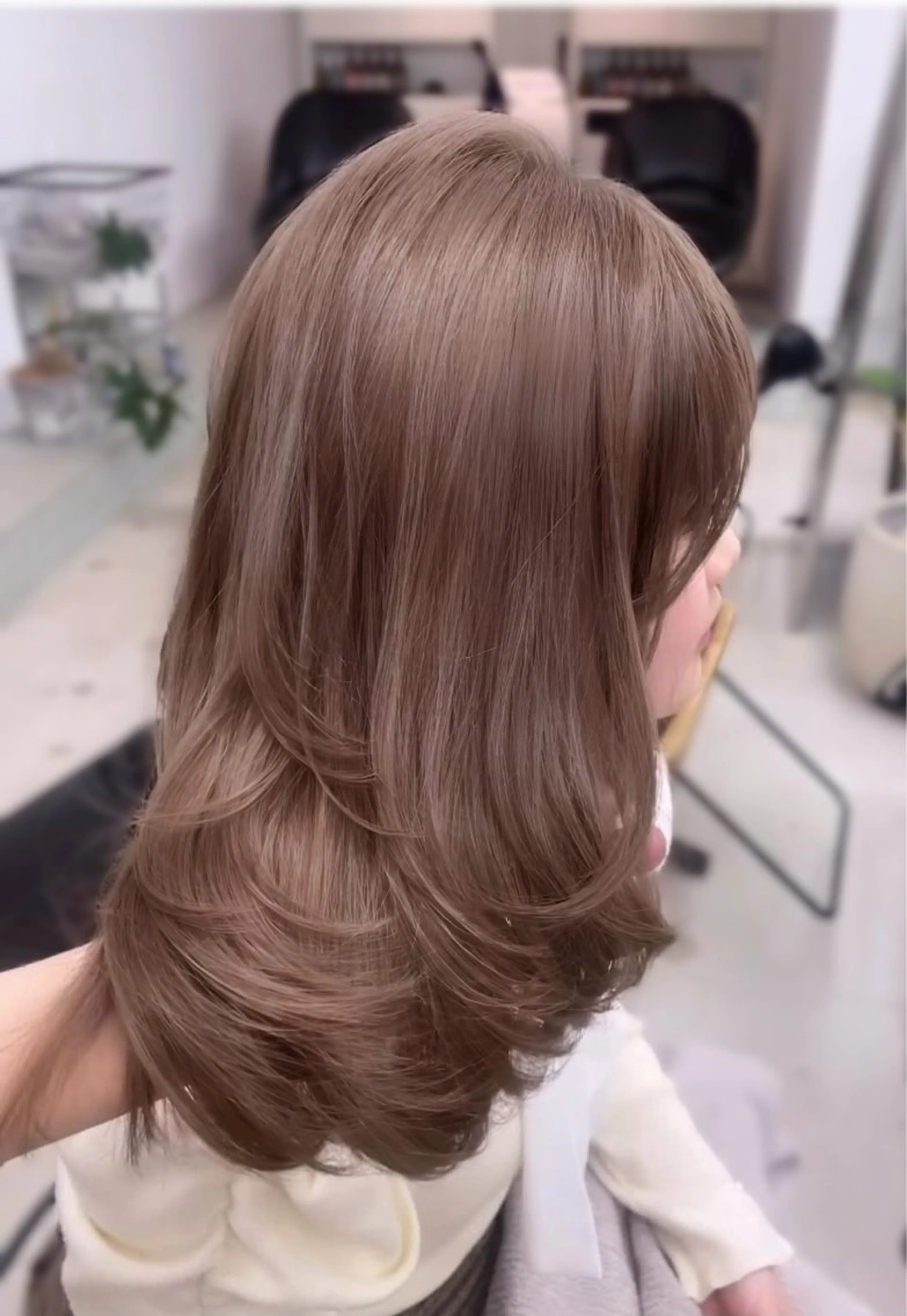 憧れ艶髪🫧カット+縮毛矯正+髪質改善ULTOWAトリートメントの写真